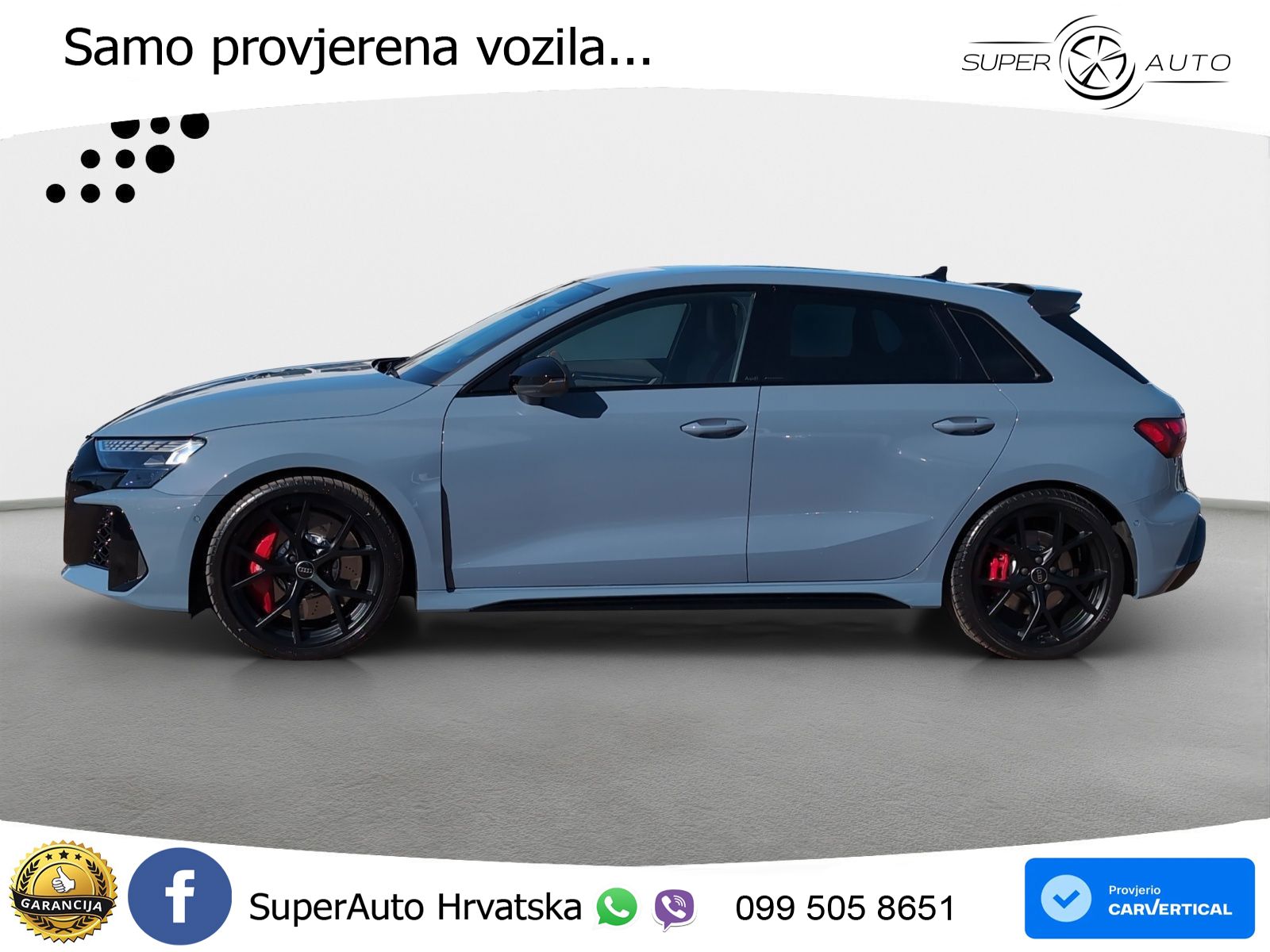 Audi RS3 Sedan 2.5 TFSI (400 KS) quattro S tronic LED+GR SJED+ACC