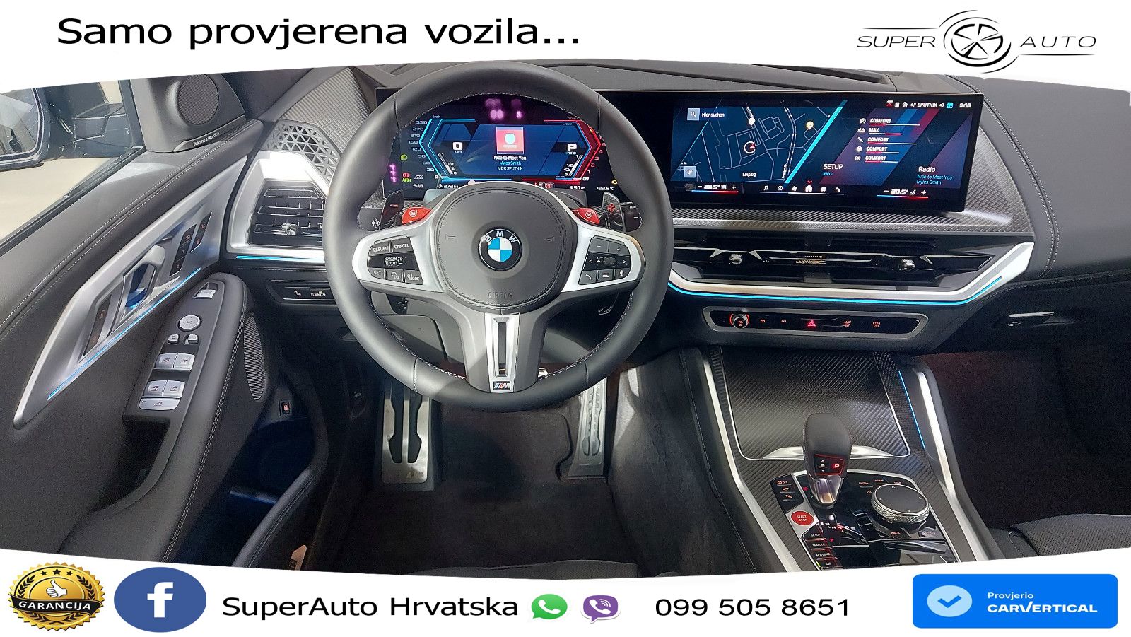 BMW XM 50e (476 KS) M xDrive M Steptronic LED+GR SJED+ACC