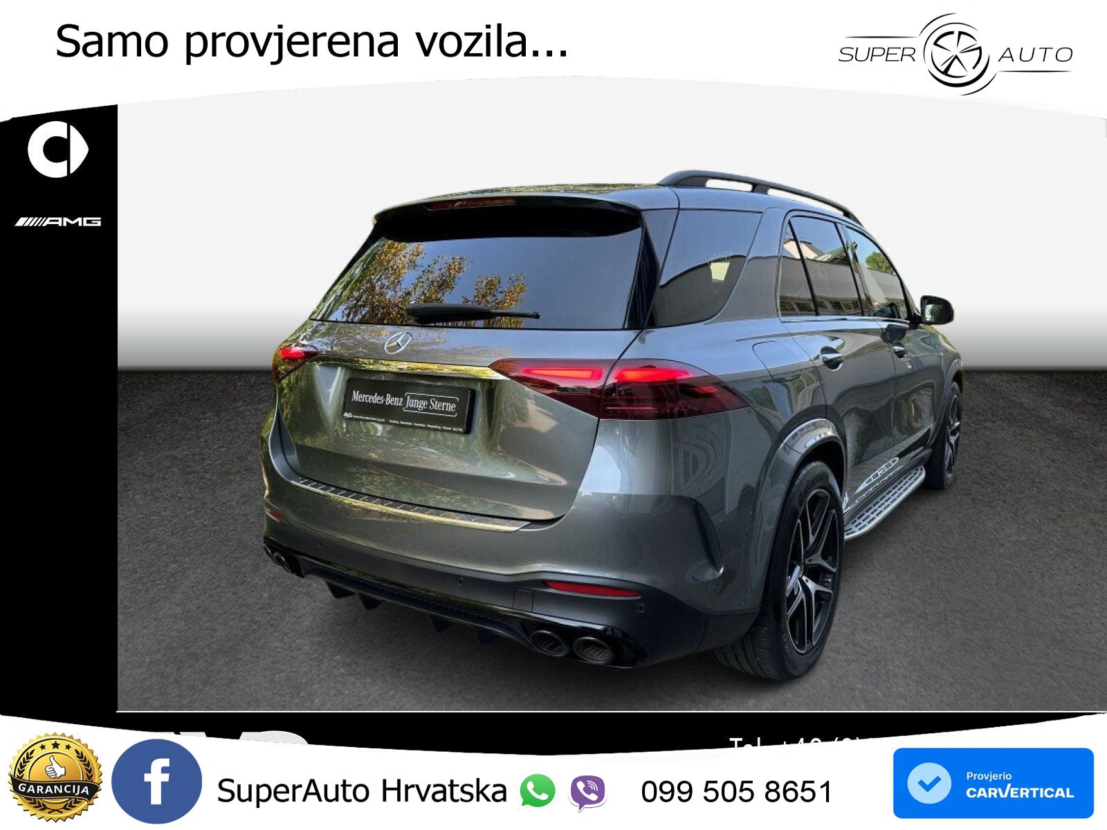 Mercedes AMG GLE 53 (435 KS) EQ Boost 4MATIC+ AMG SPEEDSHIFT TCT 9G LED+GR SJED+ACC