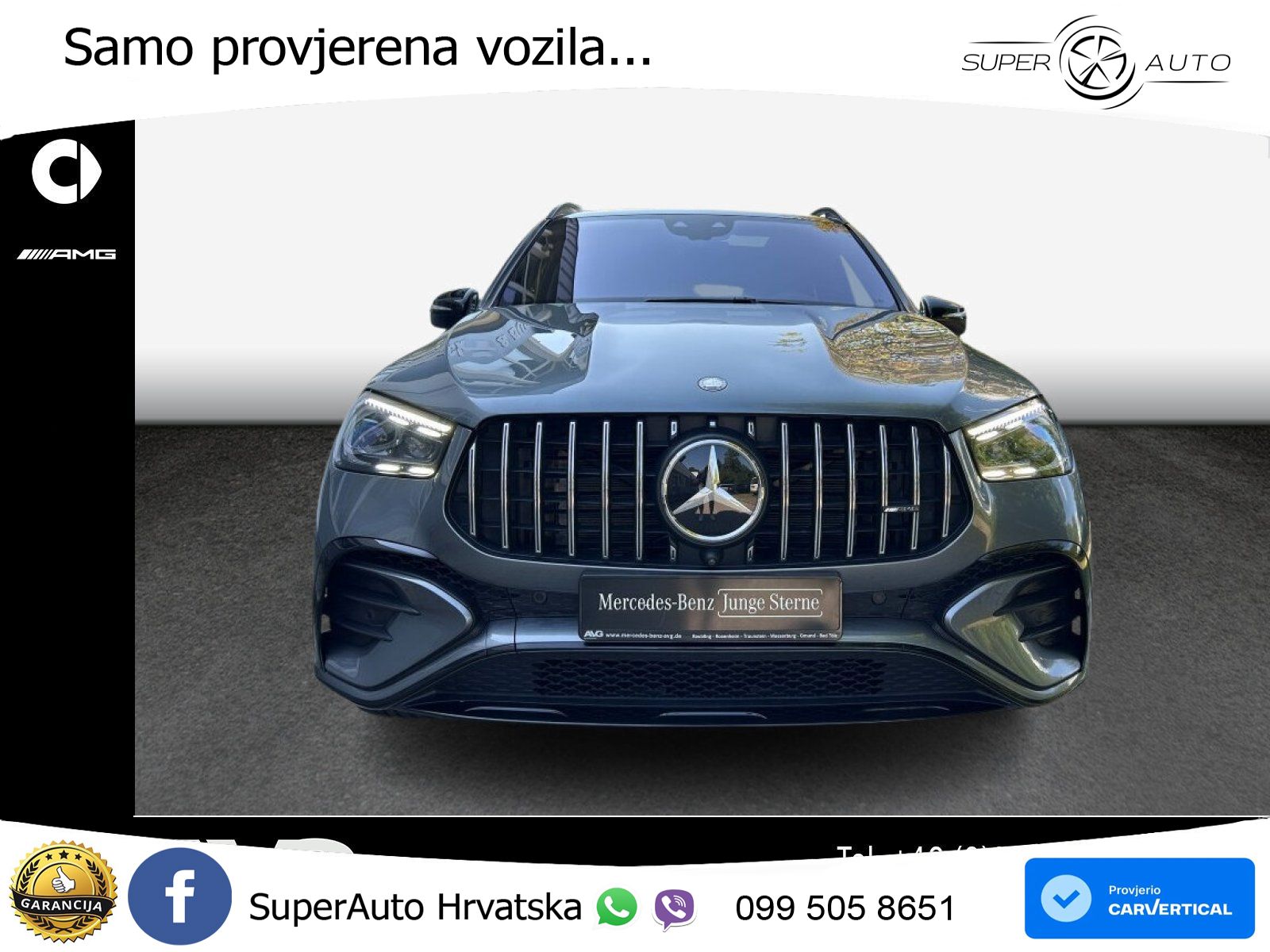 Mercedes AMG GLE 53 (435 KS) EQ Boost 4MATIC+ AMG SPEEDSHIFT TCT 9G LED+GR SJED+ACC