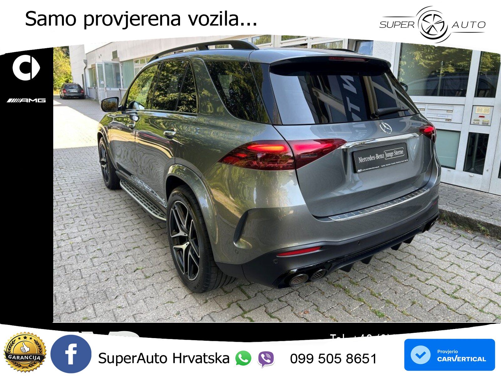 Mercedes AMG GLE 53 (435 KS) EQ Boost 4MATIC+ AMG SPEEDSHIFT TCT 9G LED+GR SJED+ACC