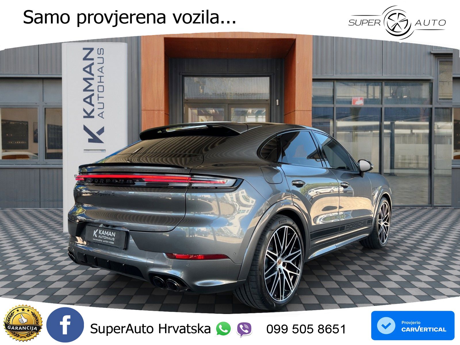 Porsche Cayenne Coupe S 3.0 V6 (519 KS) E-Hybrid Tiptronic S