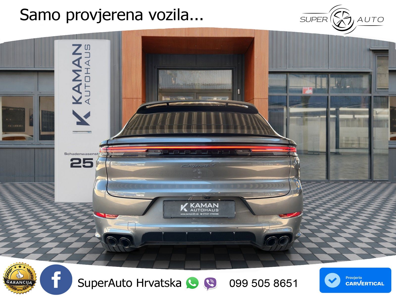 Porsche Cayenne Coupe S 3.0 V6 (519 KS) E-Hybrid Tiptronic S