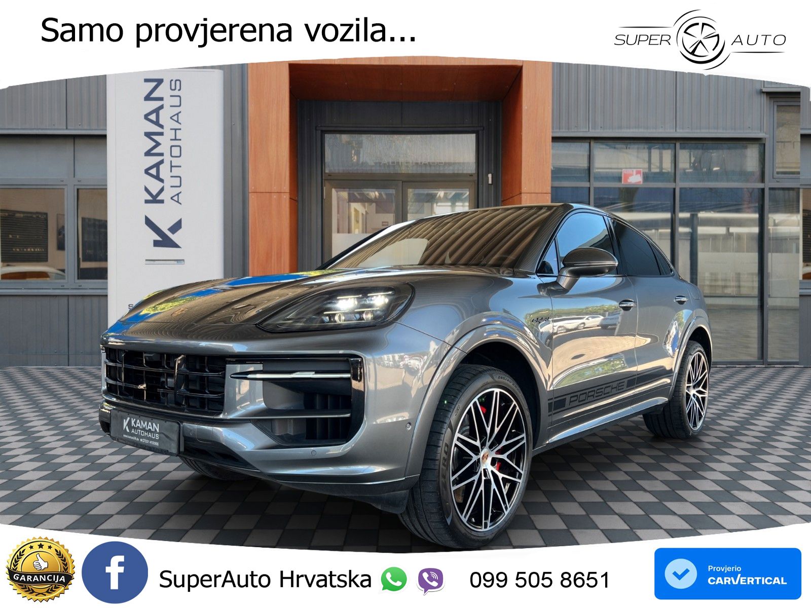 Porsche Cayenne Coupe S 3.0 V6 (519 KS) E-Hybrid Tiptronic S