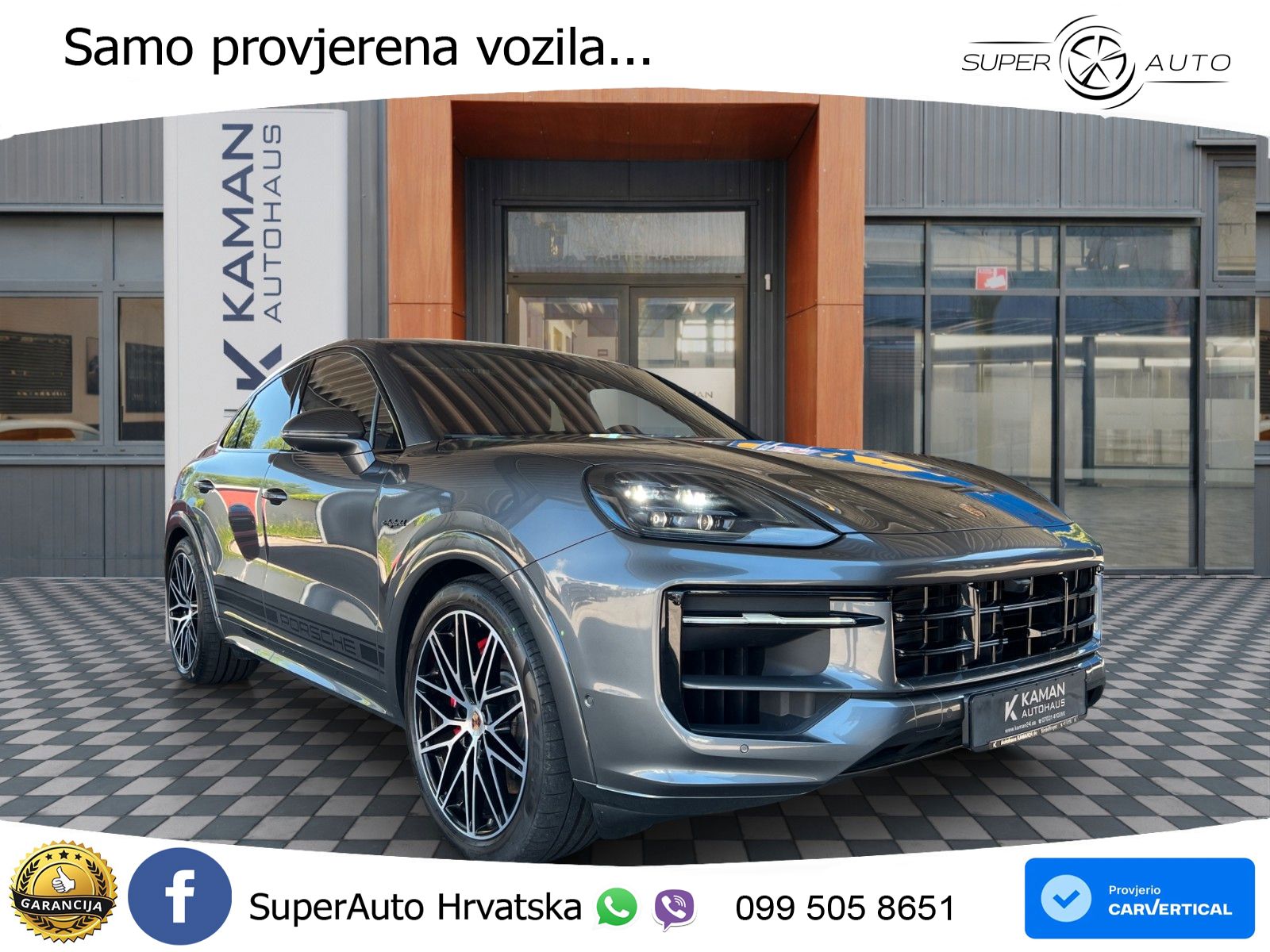 Porsche Cayenne Coupe S 3.0 V6 (519 KS) E-Hybrid Tiptronic S