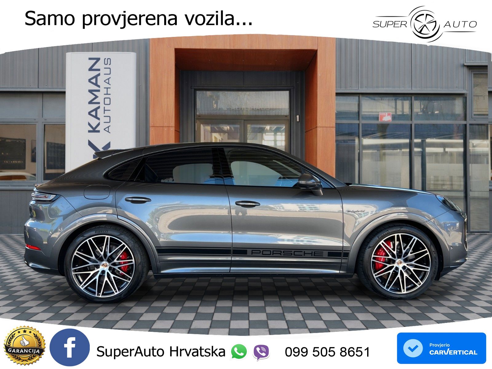 Porsche Cayenne Coupe S 3.0 V6 (519 KS) E-Hybrid Tiptronic S