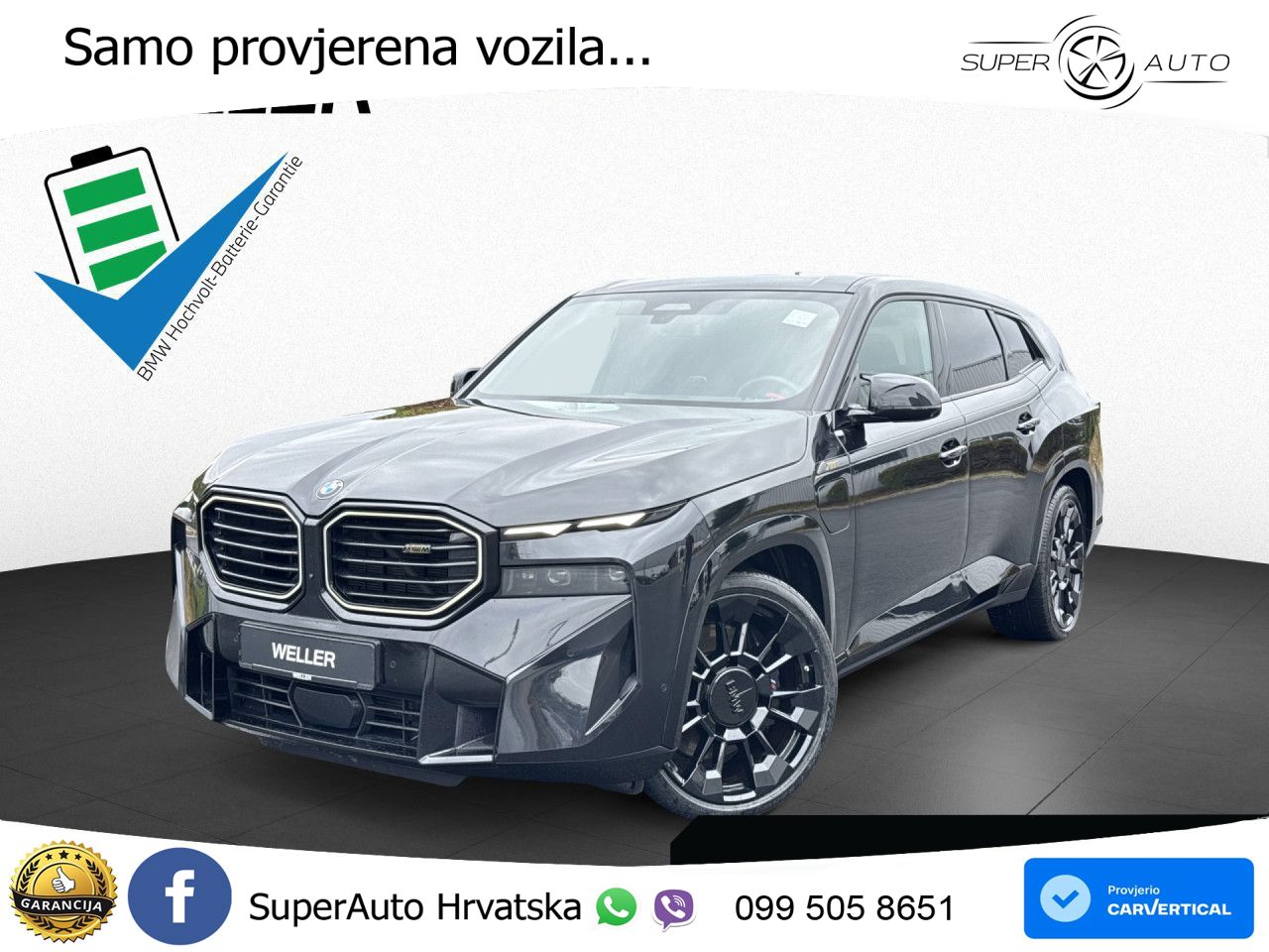 BMW XM 4.4 V8 (653 KS) xDrive Steptronic LED+GR SJED+ACC