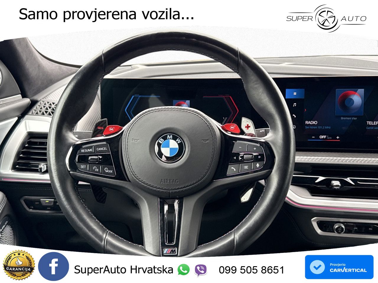 BMW XM 4.4 V8 (653 KS) xDrive Steptronic LED+GR SJED+ACC