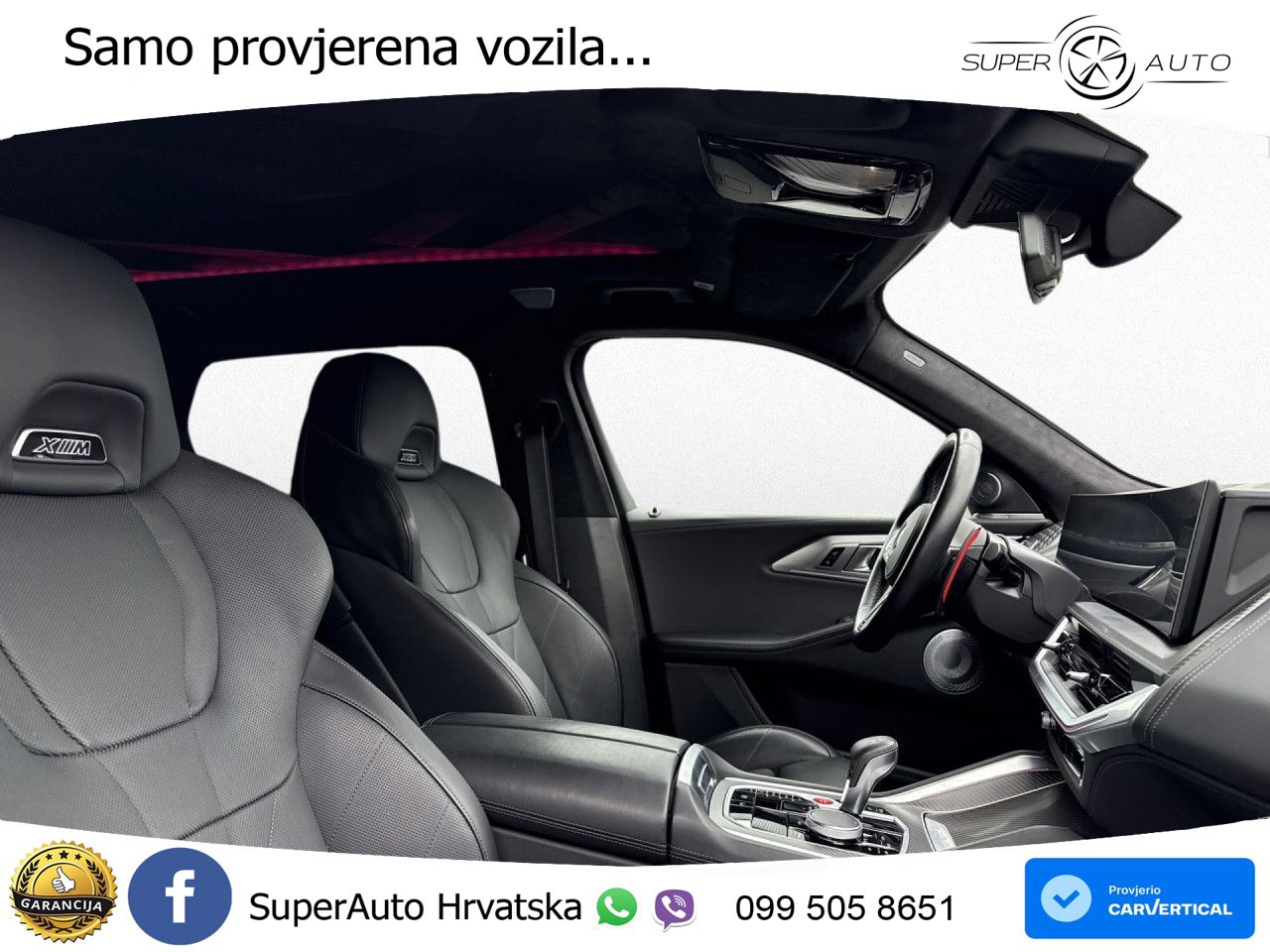BMW XM 4.4 V8 (653 KS) xDrive Steptronic LED+GR SJED+ACC