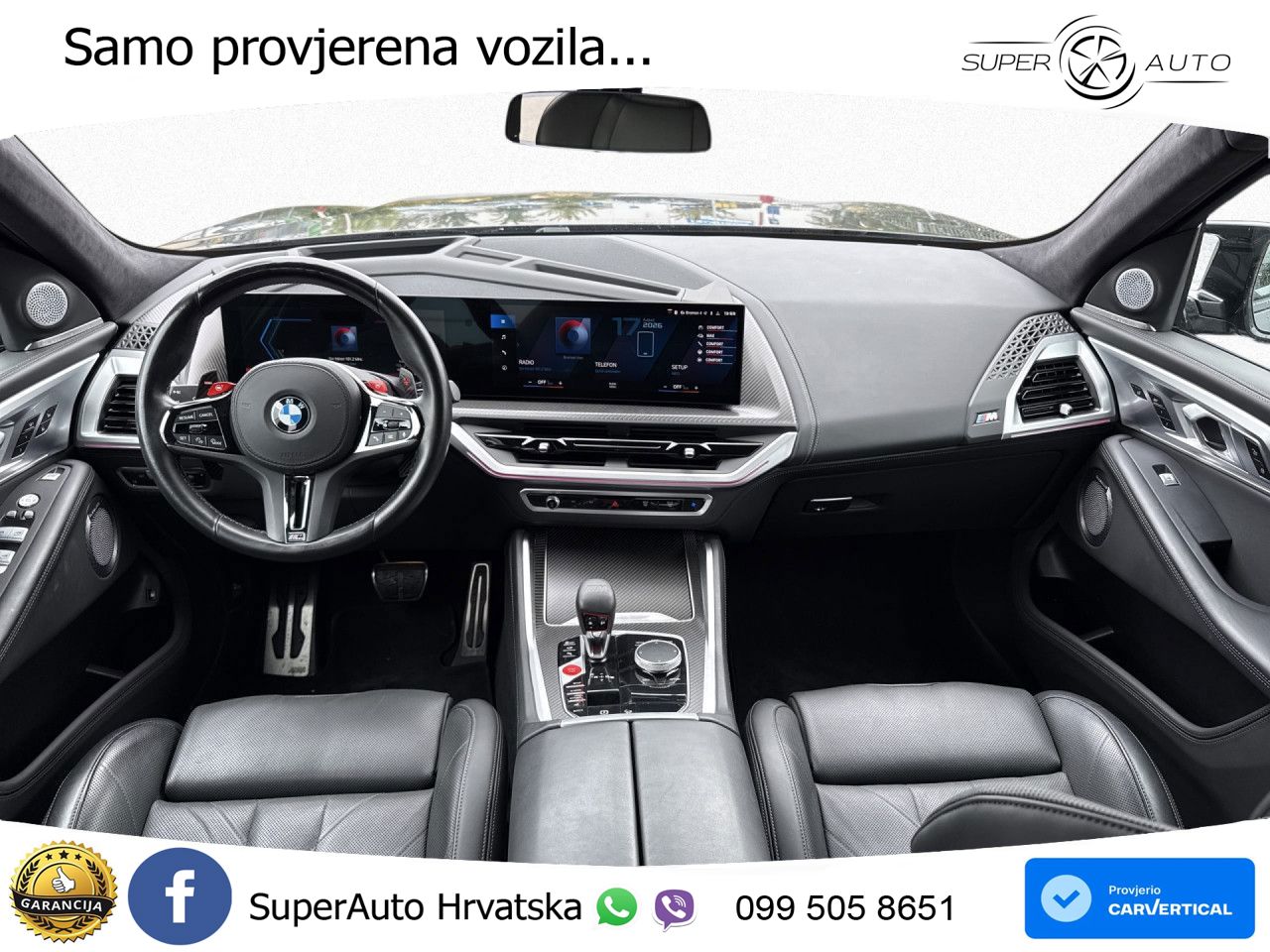BMW XM 4.4 V8 (653 KS) xDrive Steptronic LED+GR SJED+ACC