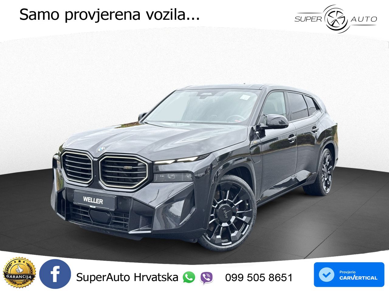 BMW XM 4.4 V8 (653 KS) xDrive Steptronic LED+GR SJED+ACC