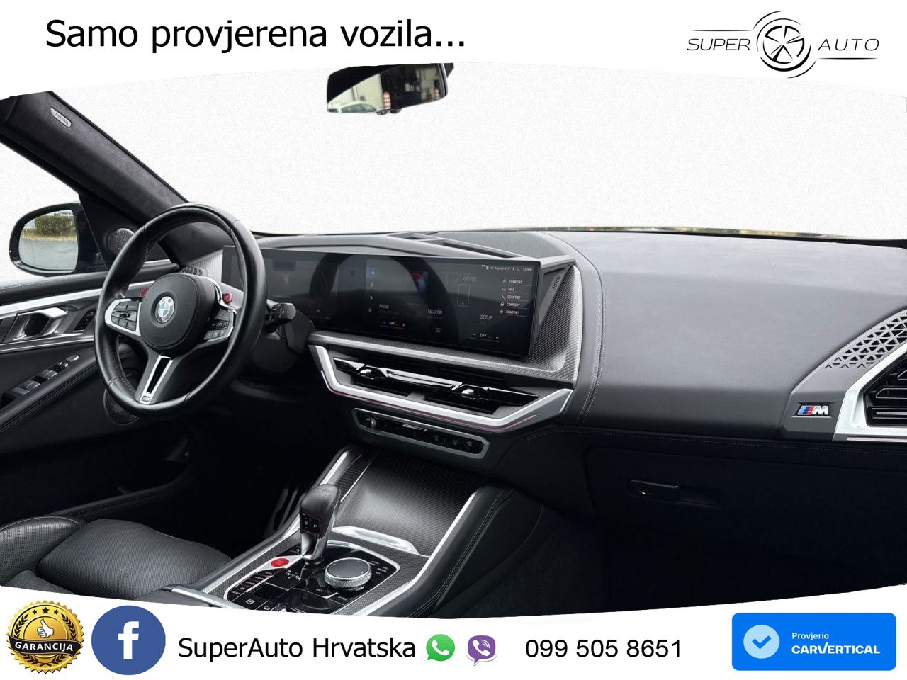 BMW XM 4.4 V8 (653 KS) xDrive Steptronic LED+GR SJED+ACC
