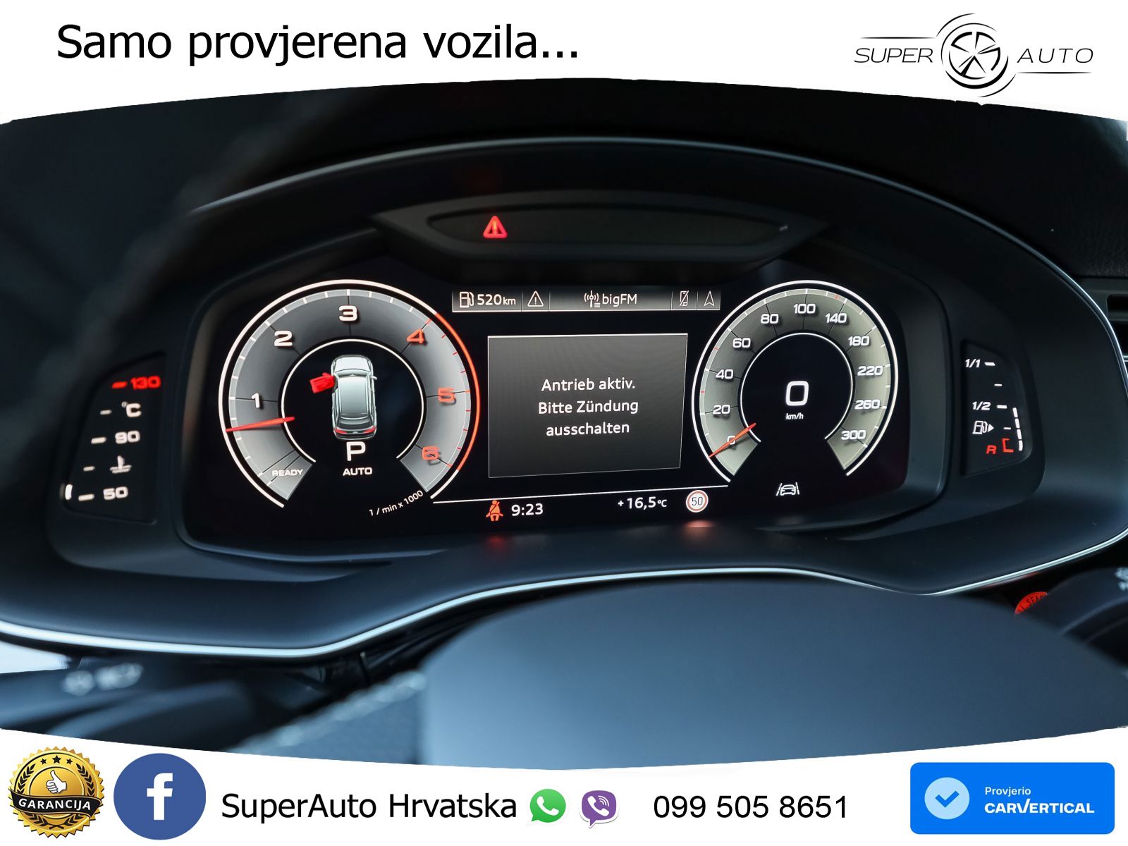 Audi Q7 S line 50TDI ZRAČNI, MATRIX, NAVI