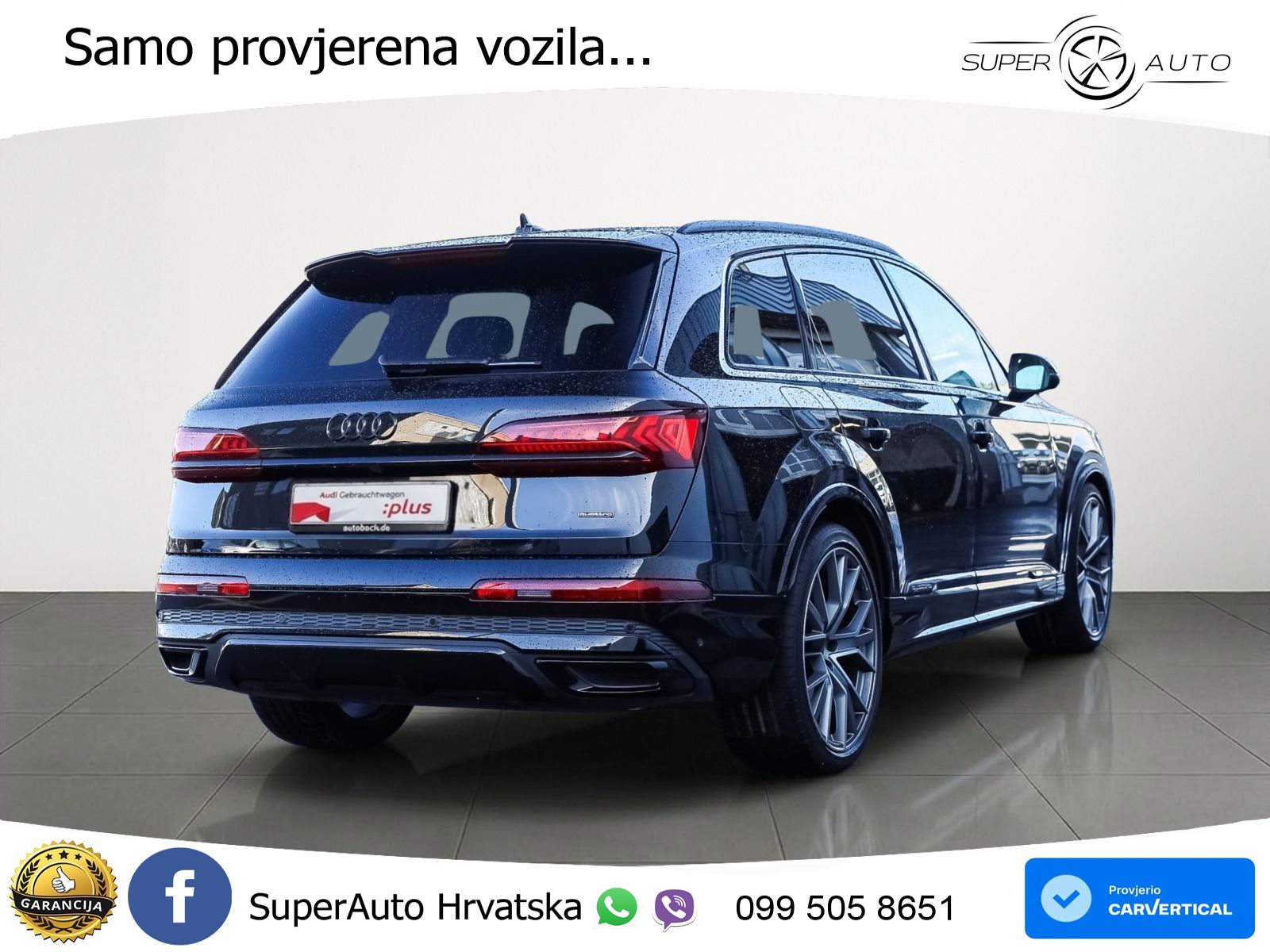 Audi Q7 S line 50TDI ZRAČNI, MATRIX, NAVI
