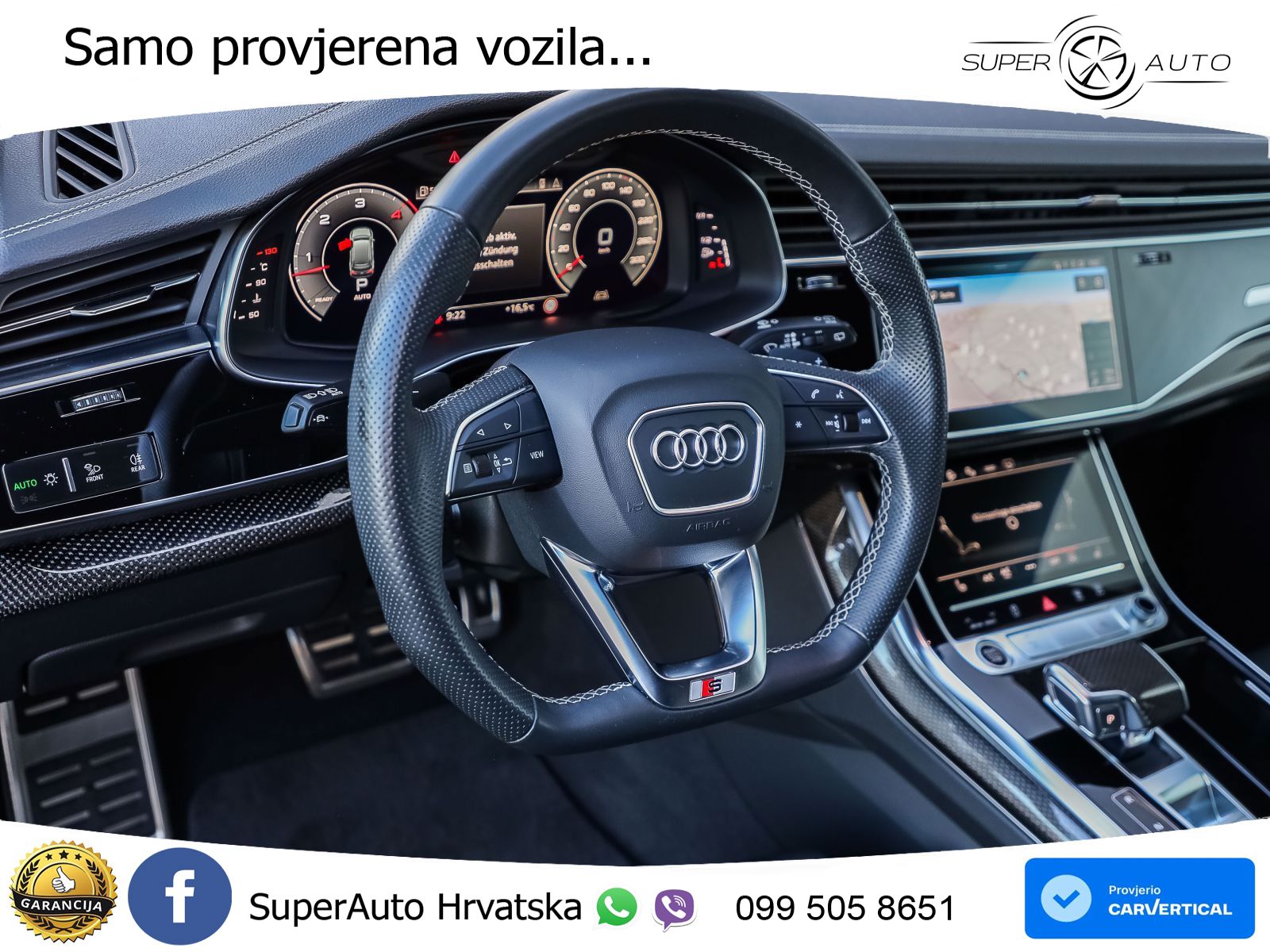Audi Q7 S line 50TDI ZRAČNI, MATRIX, NAVI