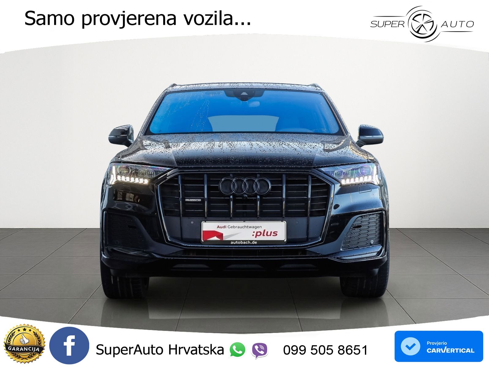 Audi Q7 S line 50TDI ZRAČNI, MATRIX, NAVI