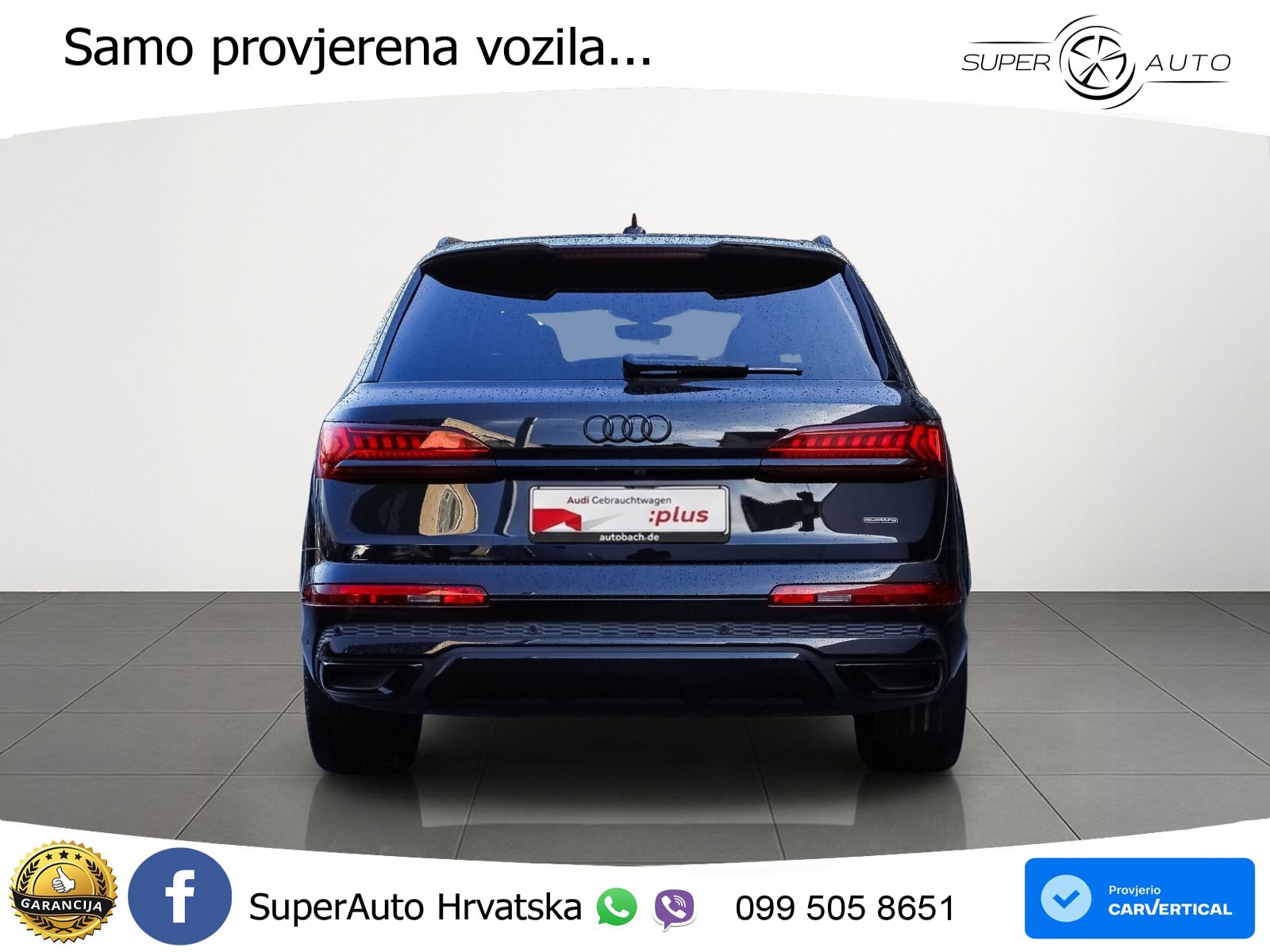 Audi Q7 S line 50TDI ZRAČNI, MATRIX, NAVI