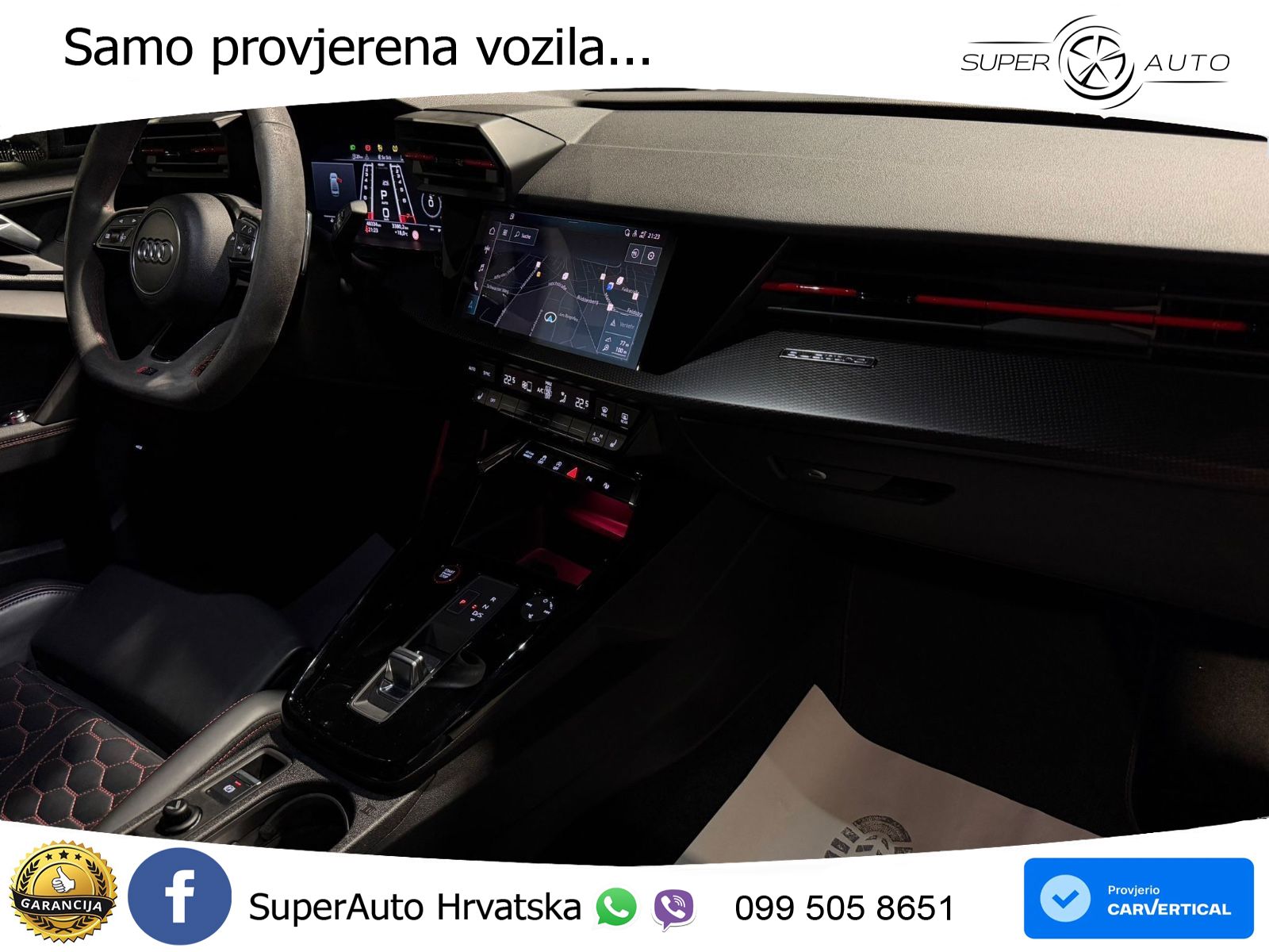 Audi RS3 Sportback 2.5 TFSI (400 KS) quattro S tronic