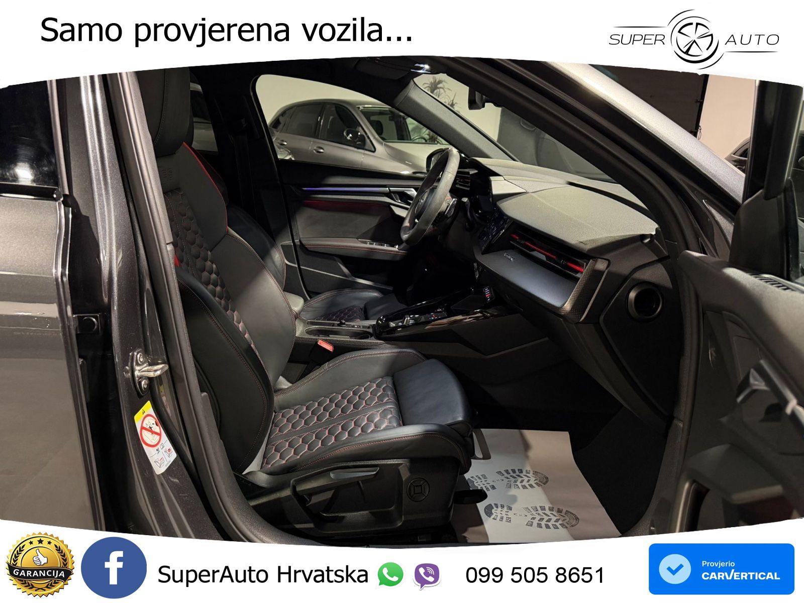 Audi RS3 Sportback 2.5 TFSI (400 KS) quattro S tronic