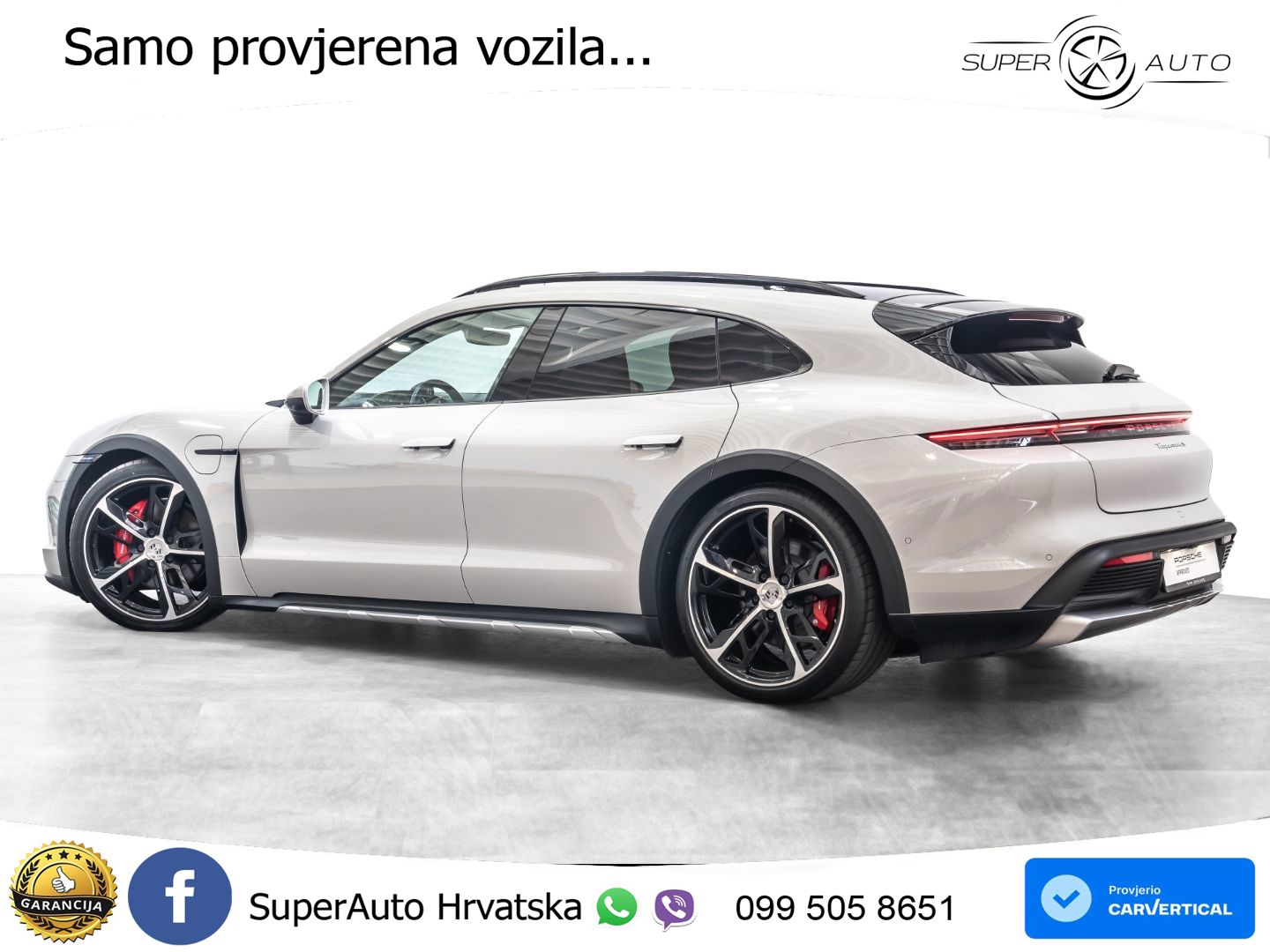Porsche Taycan Cross Turismo 4S 105 kWh (598 KS)
