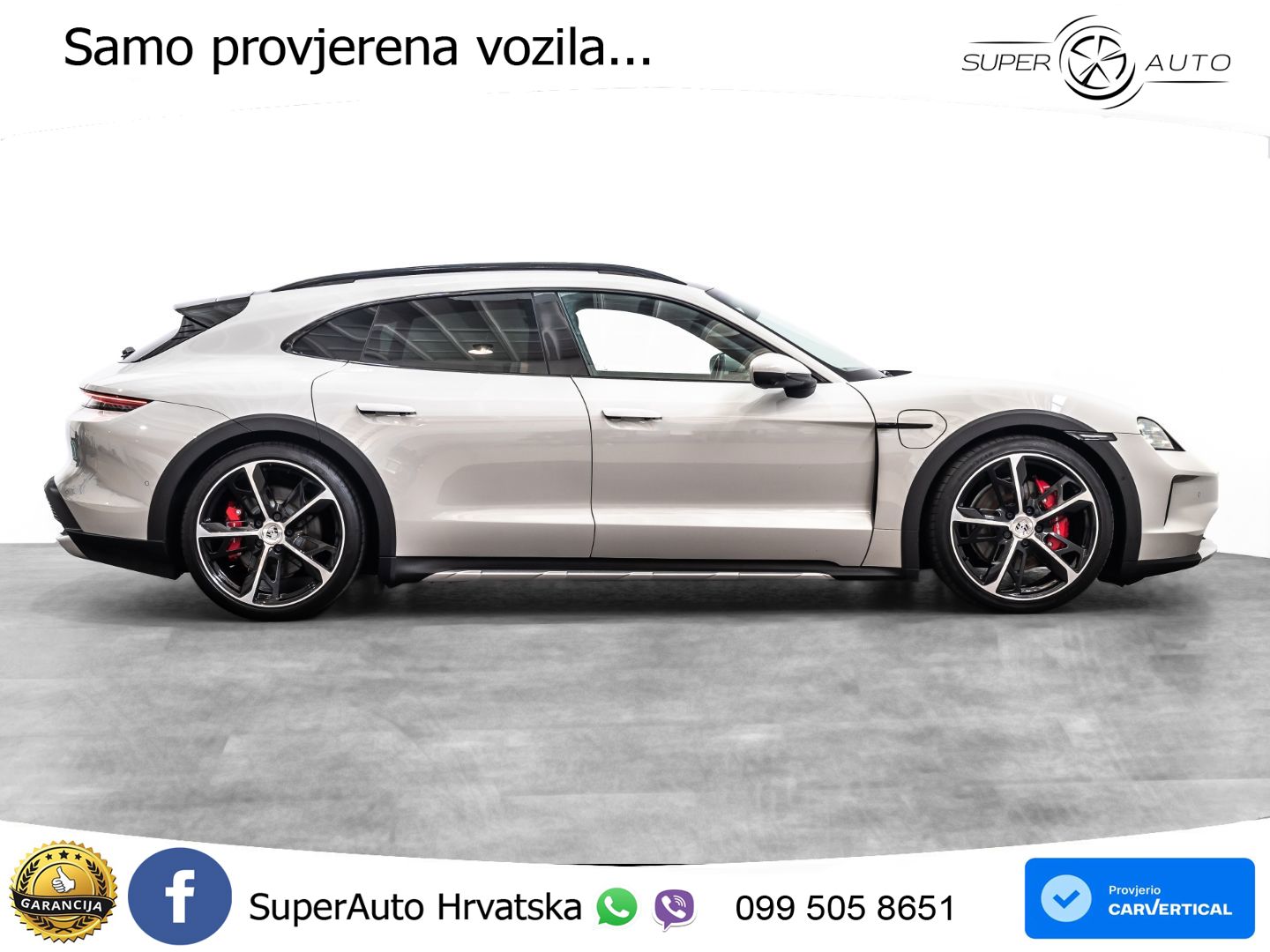 Porsche Taycan Cross Turismo 4S 105 kWh (598 KS)
