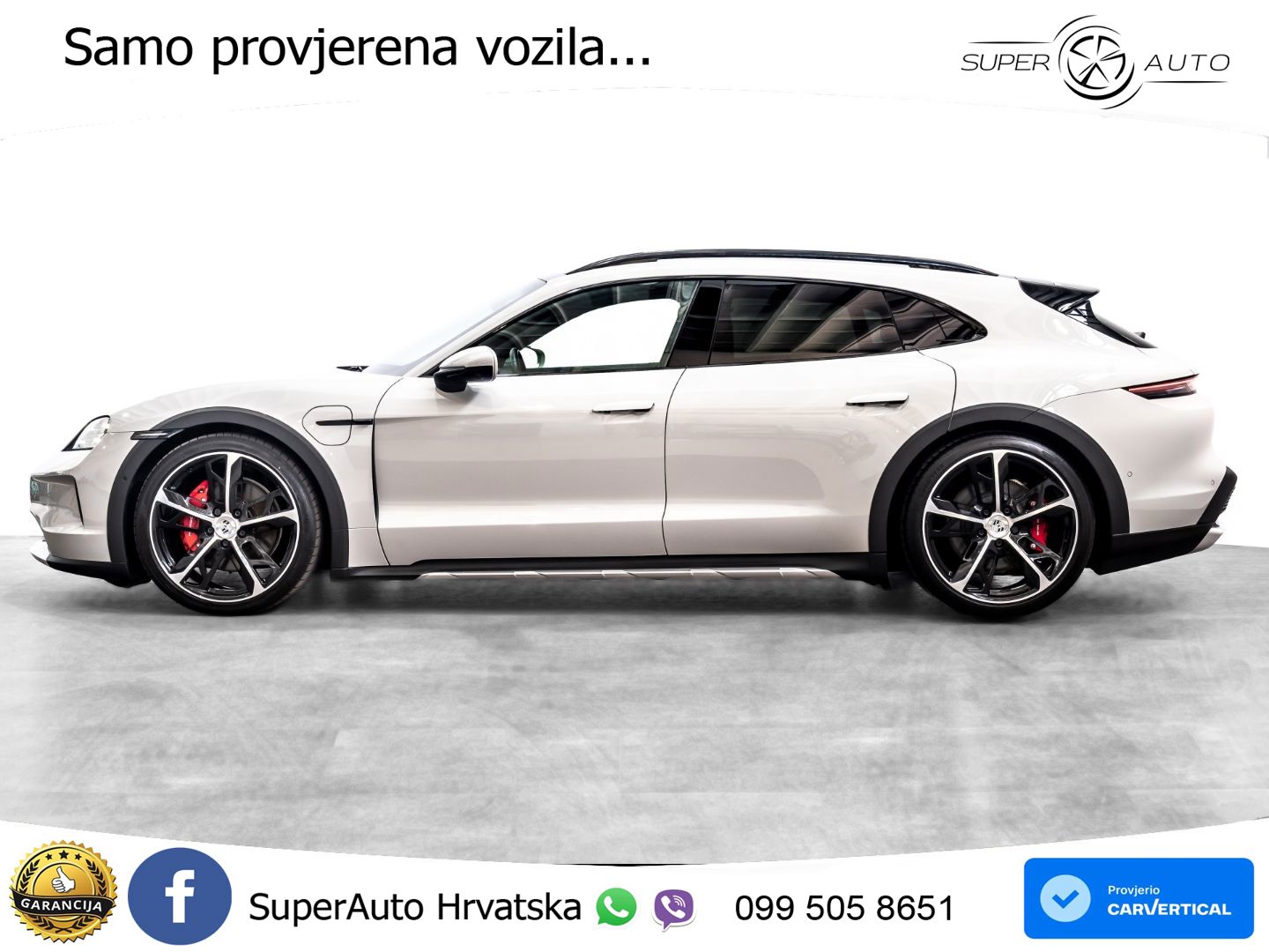 Porsche Taycan Cross Turismo 4S 105 kWh (598 KS)