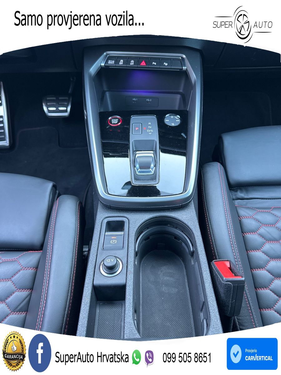 Audi RS3 Sedan 2.5 TFSI (400 KS) quattro S tronic LED+GR SJED+ACC
