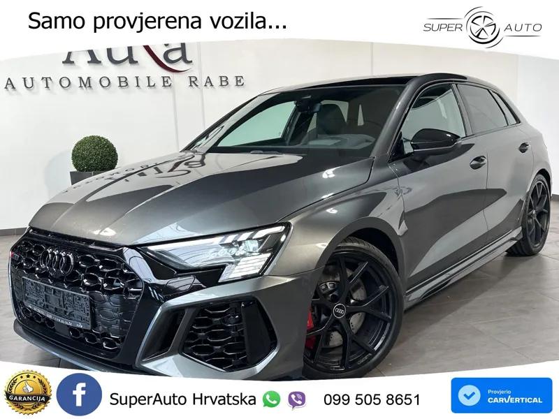 Audi RS3 Sedan 2.5 TFSI (400 KS) quattro S tronic LED+GR SJED+ACC