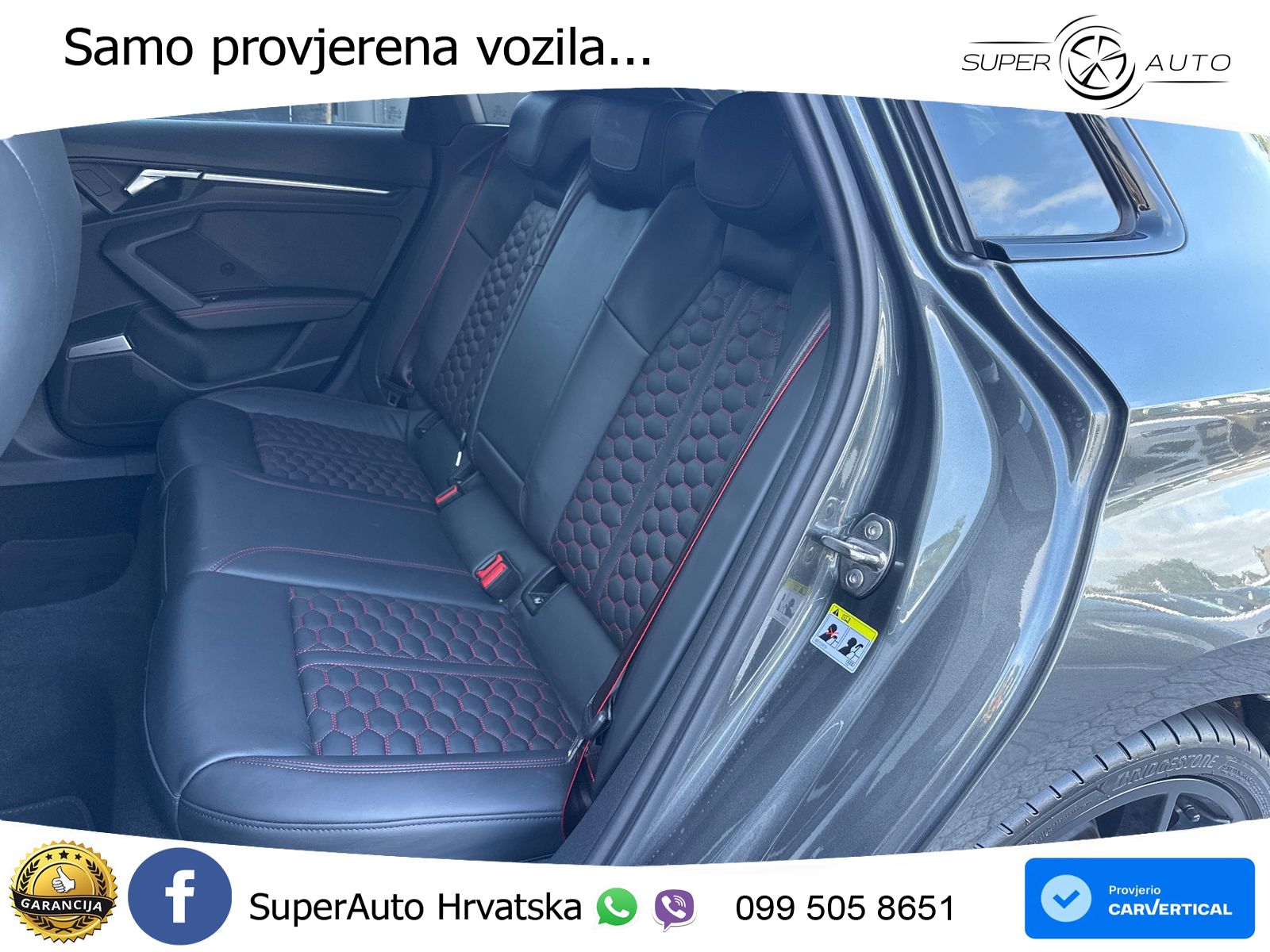 Audi RS3 Sedan 2.5 TFSI (400 KS) quattro S tronic LED+GR SJED+ACC