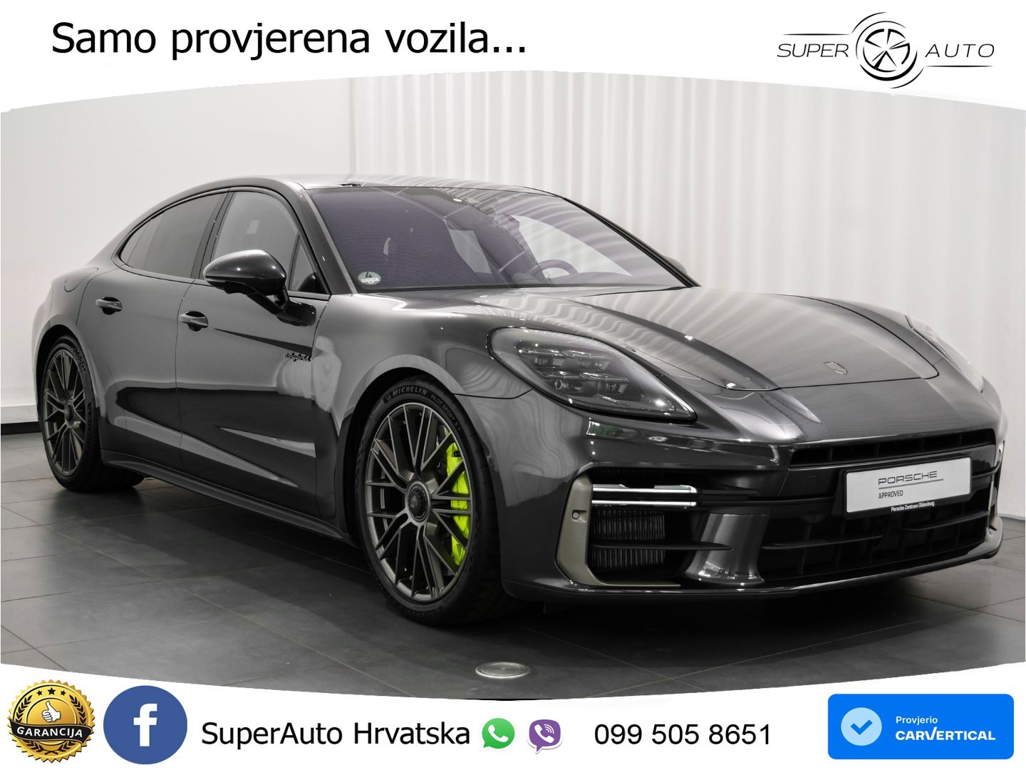 Porsche Panamera Turbo S 4.0 V8 (782 KS) E-Hybrid PDK ACC+HEAD+4xGR SJED+360+PANO