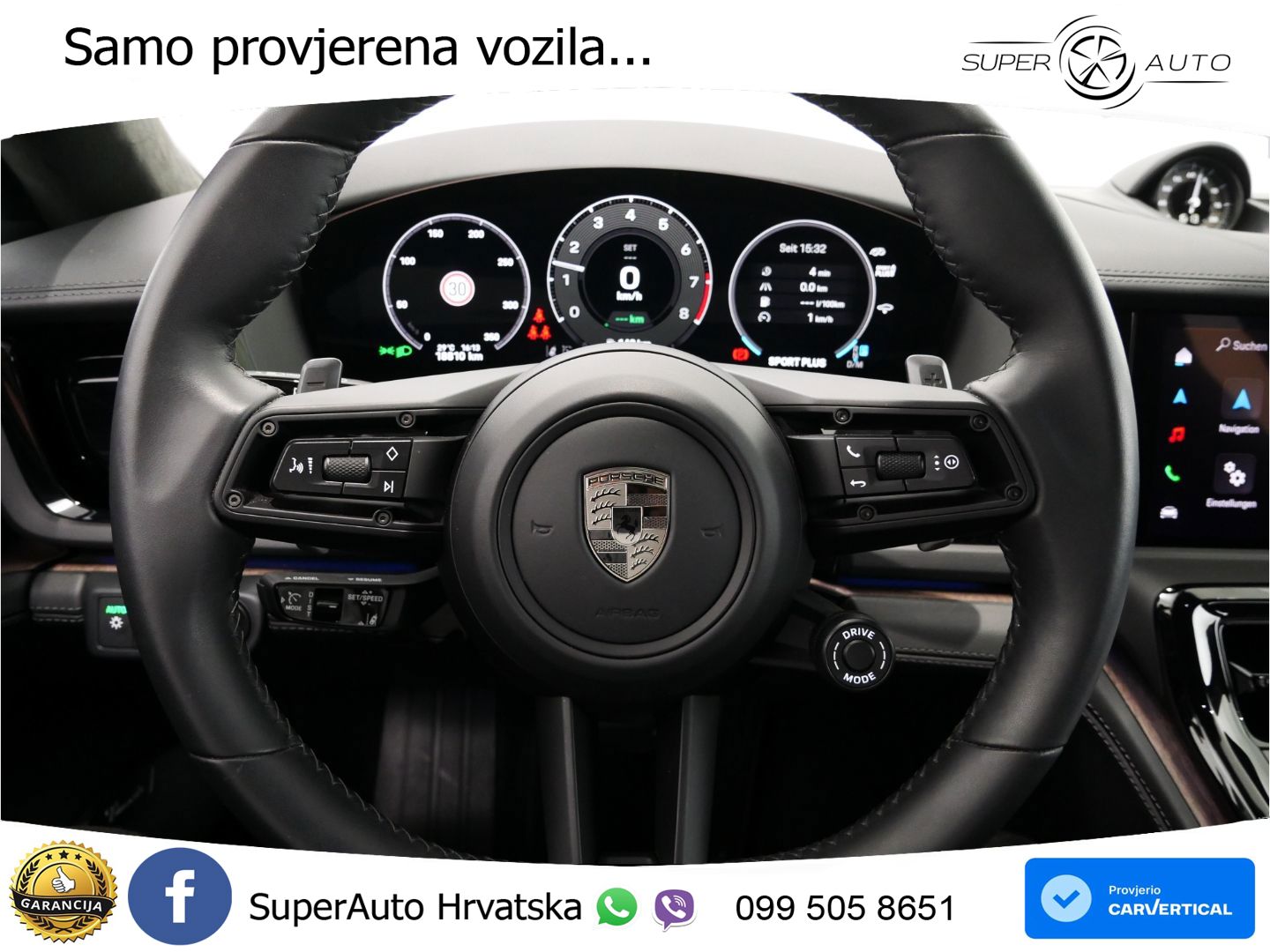 Porsche Panamera Turbo S 4.0 V8 (782 KS) E-Hybrid PDK ACC+HEAD+4xGR SJED+360+PANO