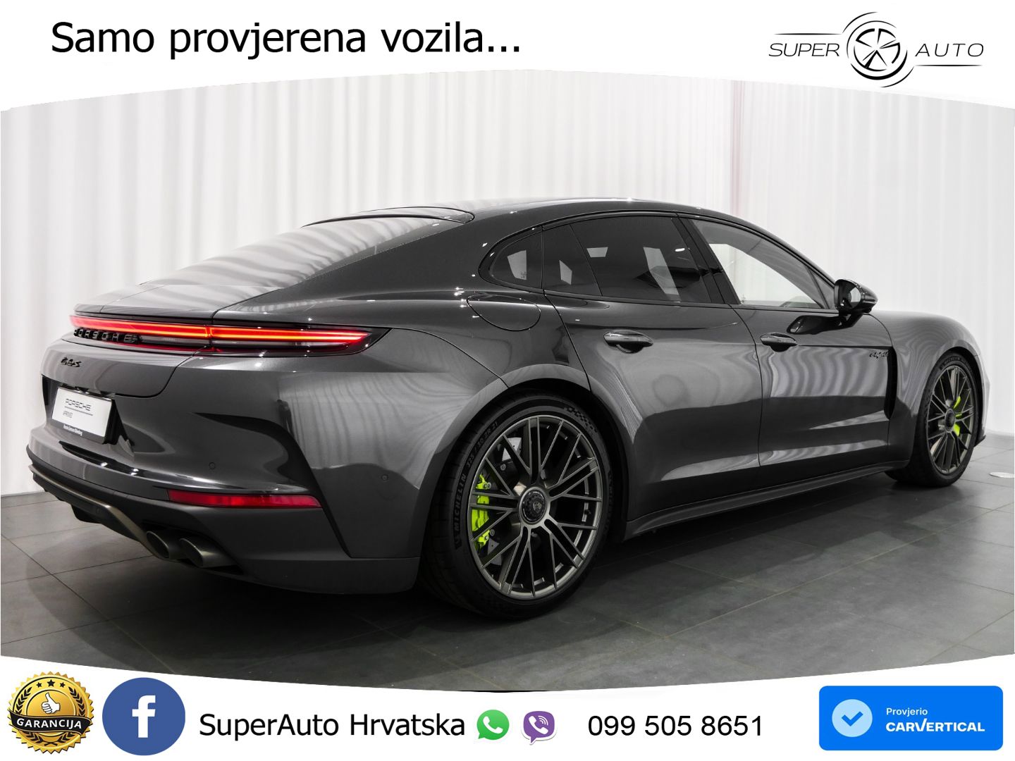 Porsche Panamera Turbo S 4.0 V8 (782 KS) E-Hybrid PDK ACC+HEAD+4xGR SJED+360+PANO