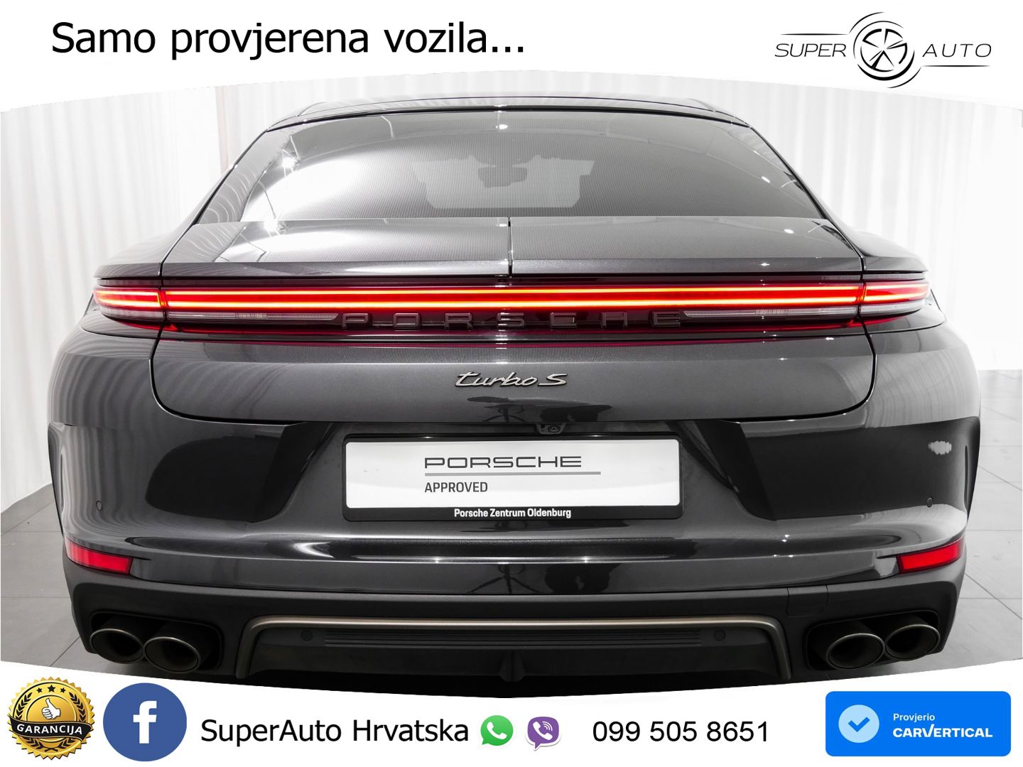 Porsche Panamera Turbo S 4.0 V8 (782 KS) E-Hybrid PDK ACC+HEAD+4xGR SJED+360+PANO