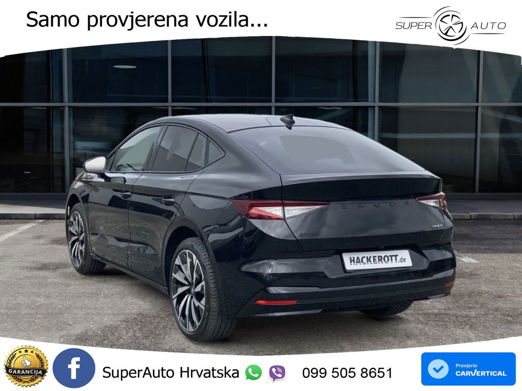 Škoda Enyaq Coupe iV 85 82 kWh (286 KS) SportLine LED+GR SJED+ACC