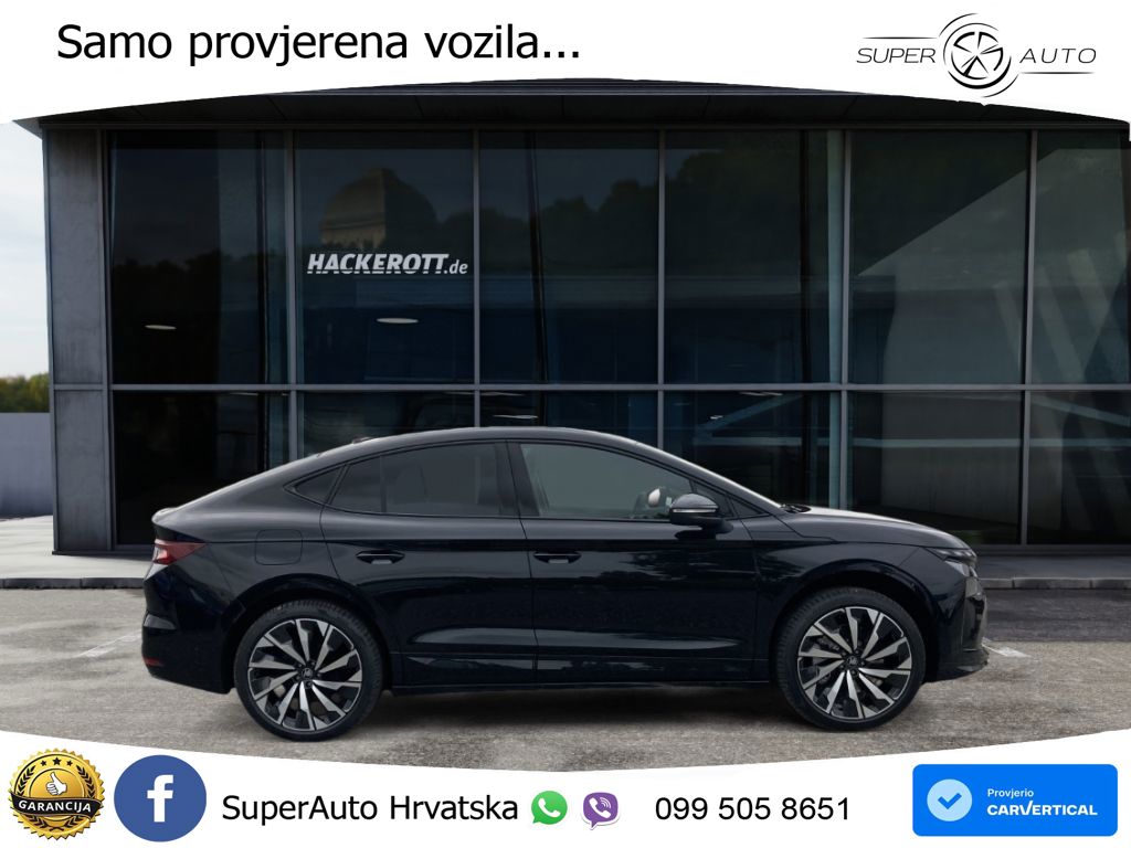 Škoda Enyaq Coupe iV 85 82 kWh (286 KS) SportLine LED+GR SJED+ACC