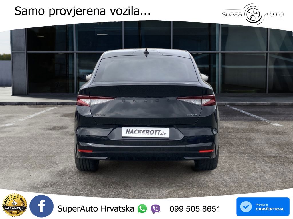 Škoda Enyaq Coupe iV 85 82 kWh (286 KS) SportLine LED+GR SJED+ACC
