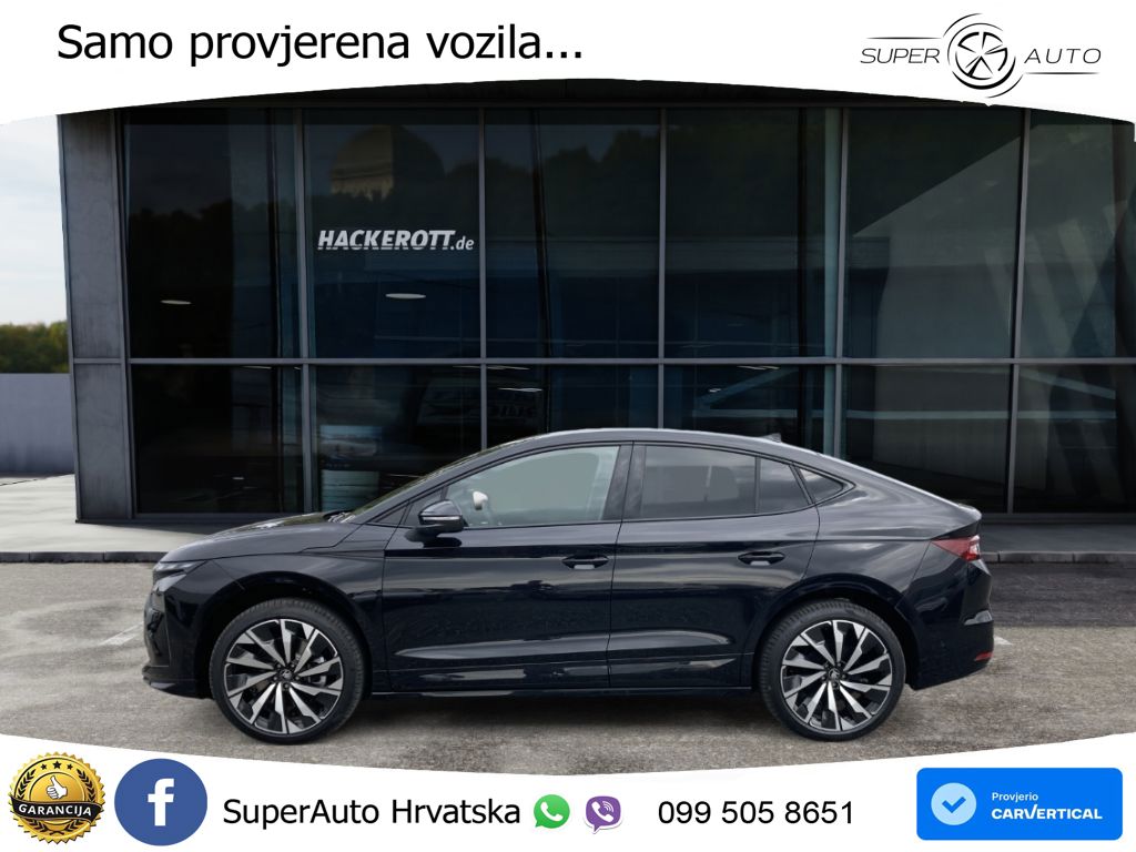Škoda Enyaq Coupe iV 85 82 kWh (286 KS) SportLine LED+GR SJED+ACC