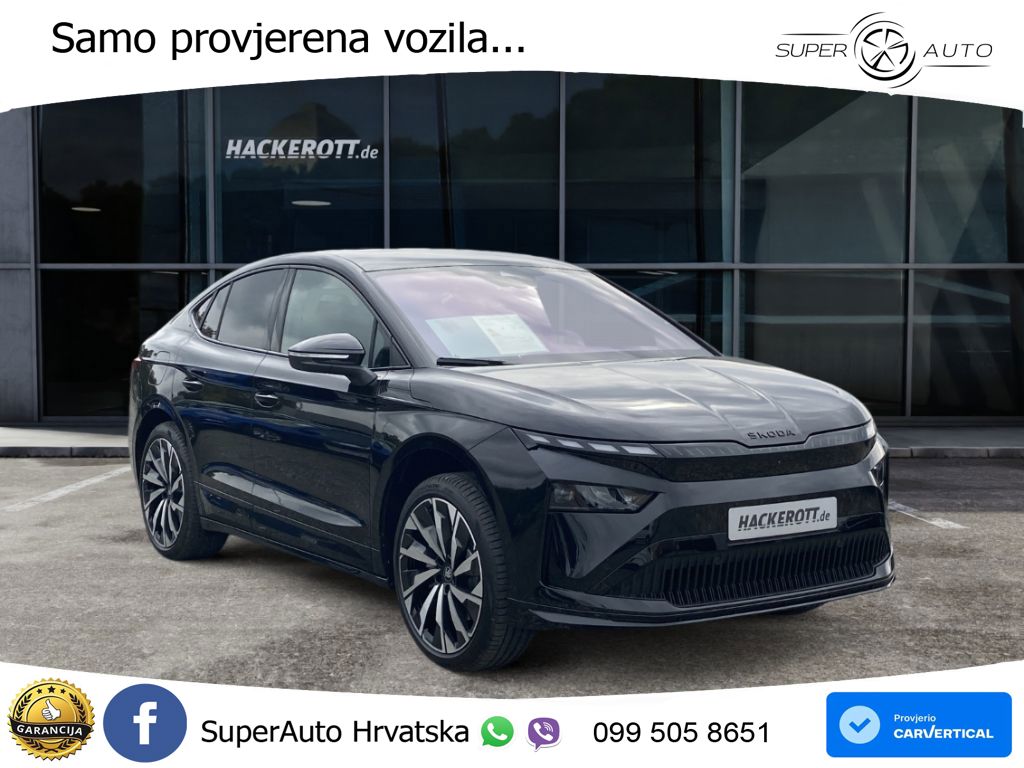 Škoda Enyaq Coupe iV 85 82 kWh (286 KS) SportLine LED+GR SJED+ACC
