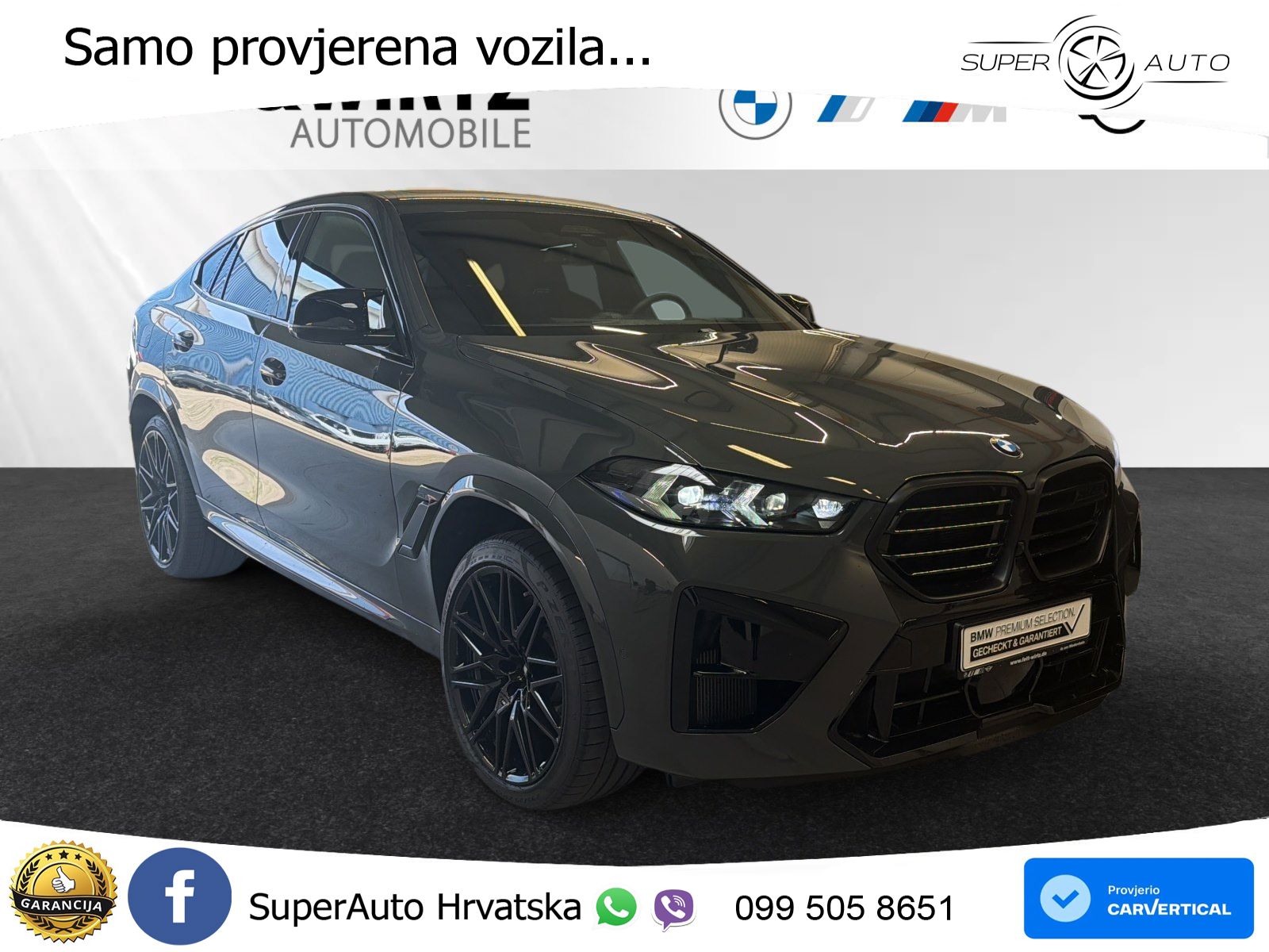BMW X6 M Competition 4.4 V8 (625 KS) xDrive Steptronic LED+GR SJED+ACC