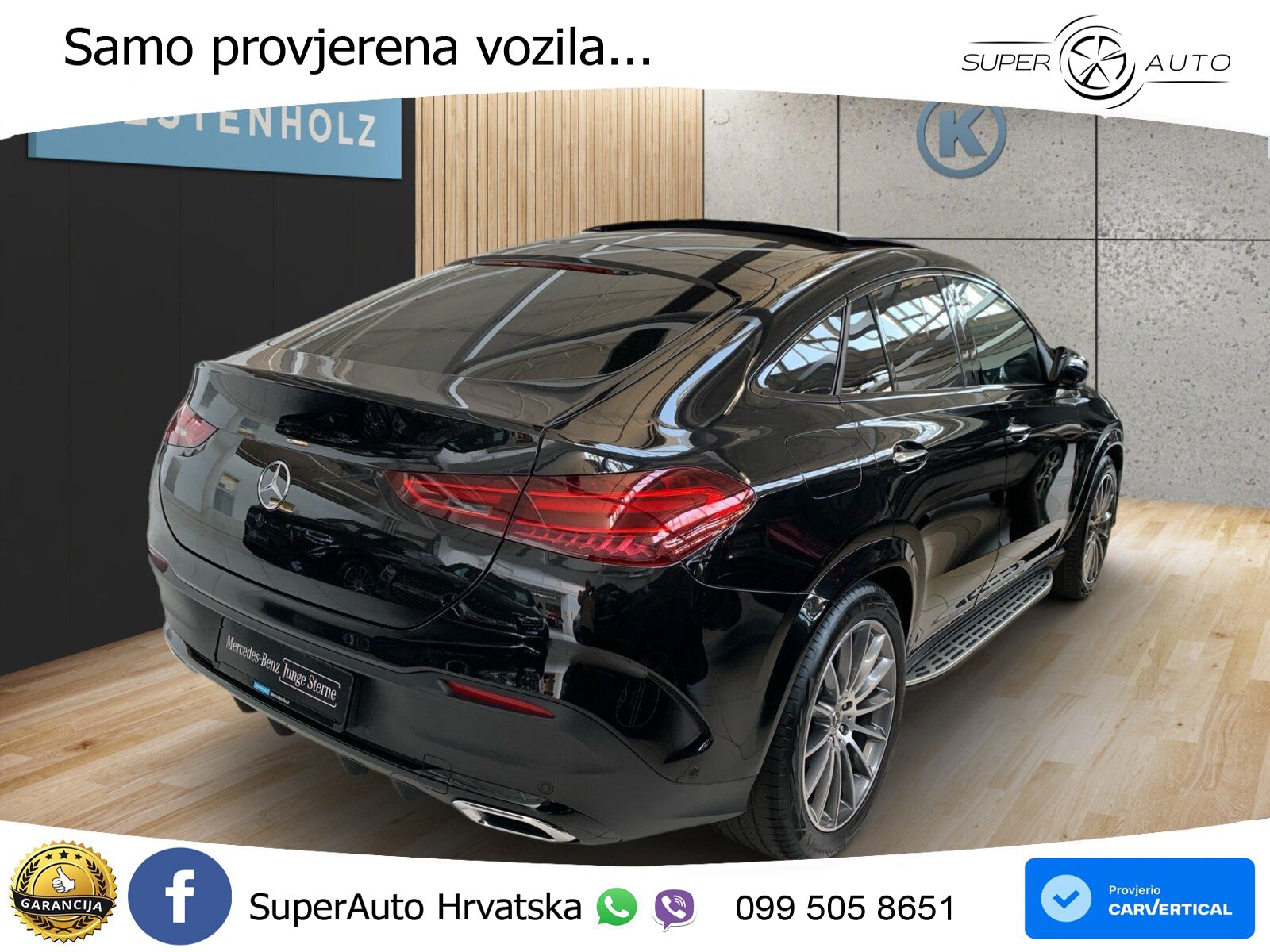 Mercedes GLE Coupe 450d (367 KS) EQ Boost 4MATIC 9G-TRONIC AMG LED+GR SJED+ACC