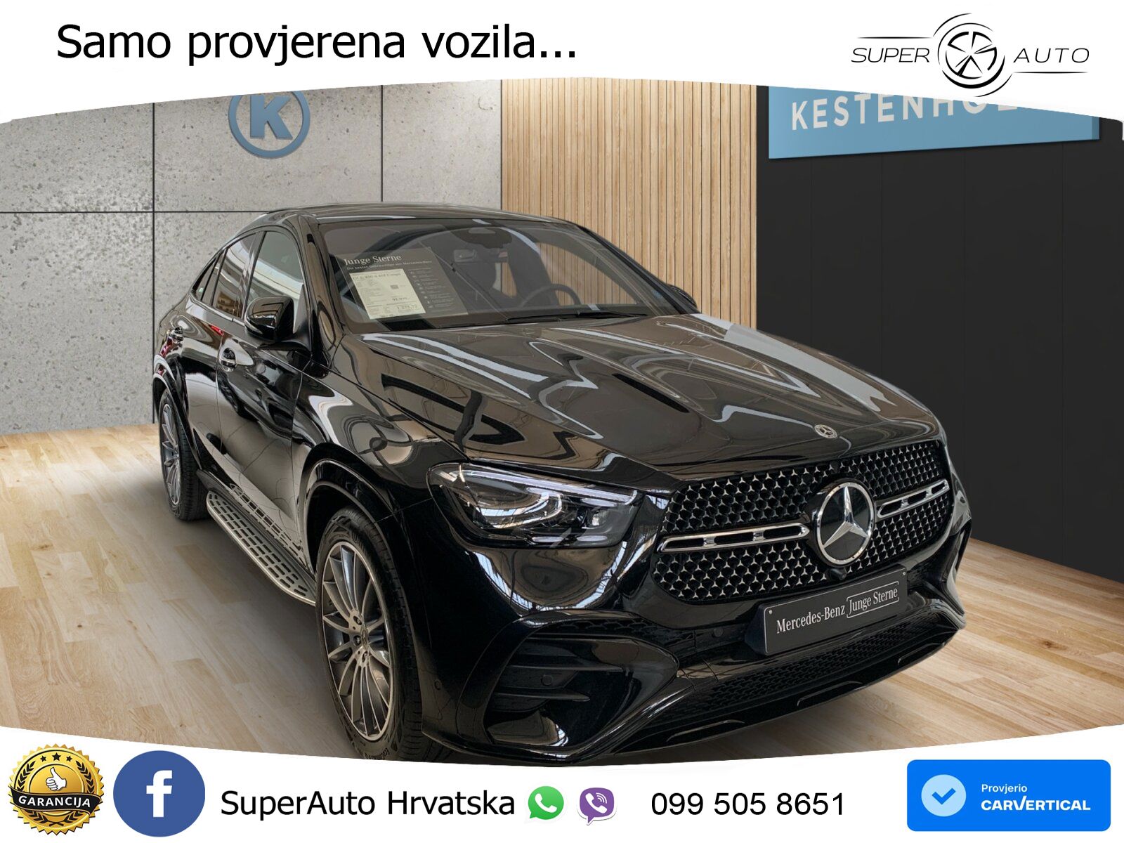 Mercedes GLE Coupe 450d (367 KS) EQ Boost 4MATIC 9G-TRONIC AMG LED+GR SJED+ACC