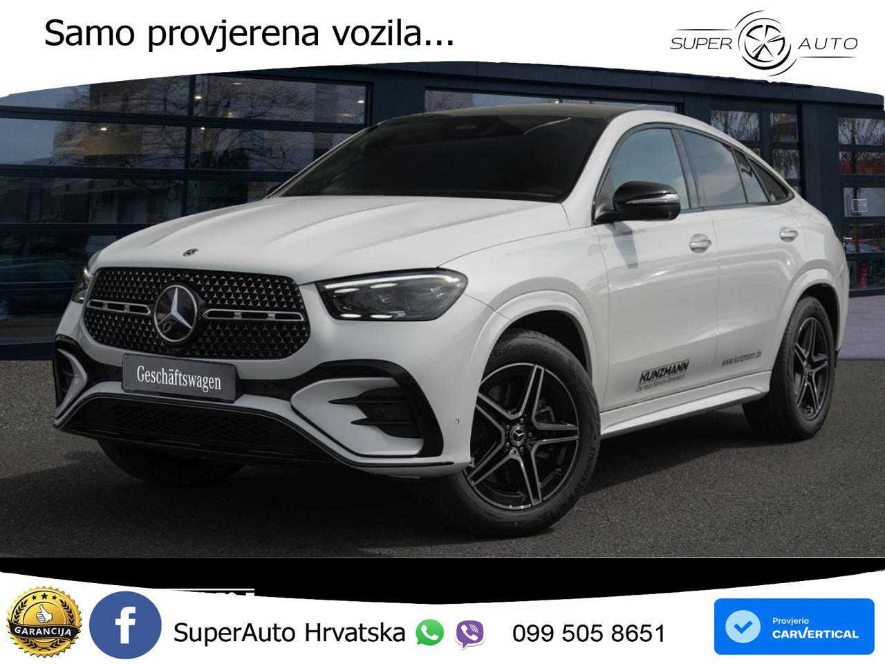 Mercedes GLE Coupe 300d (269 ks) EQ Boost 4MATIC 9G-TRONIC AMG LED+GR SJED+ACC