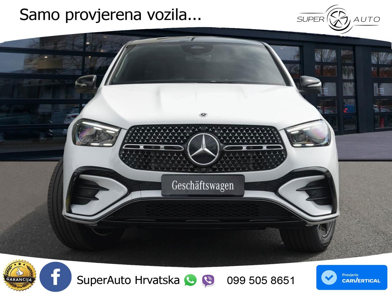 Mercedes GLE Coupe 300d (269 ks) EQ Boost 4MATIC 9G-TRONIC AMG LED+GR SJED+ACC