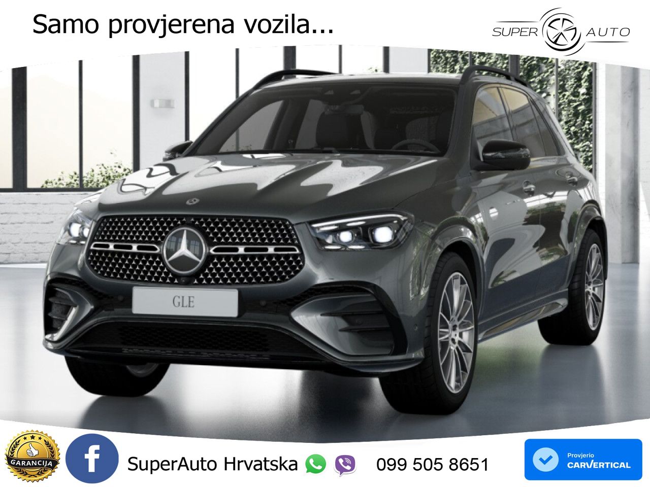 Mercedes GLE 450d (367 KS) EQ Boost 4MATIC 9G-TRONIC AMG LED+GR SJED+ACC