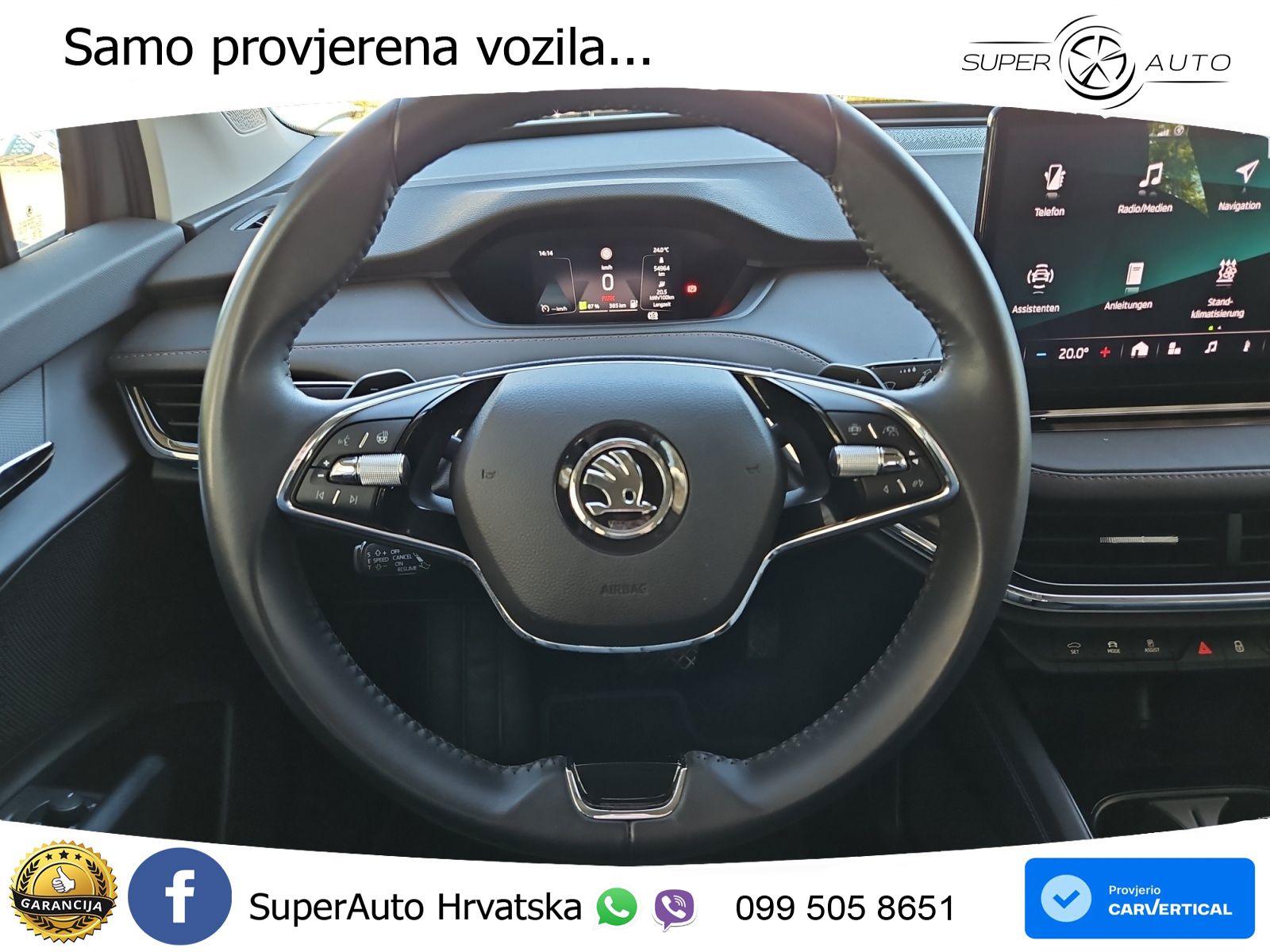 Škoda Enyaq iV 80x 82 kWh (265 KS) AWD LED+GR SJED+ACC