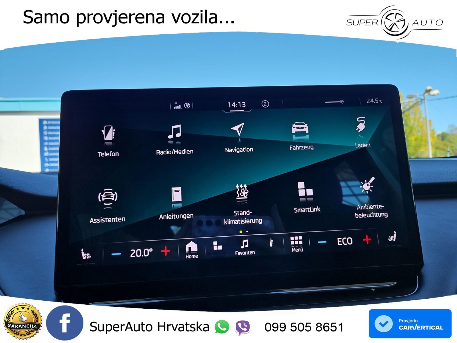 Škoda Enyaq iV 80x 82 kWh (265 KS) AWD LED+GR SJED+ACC