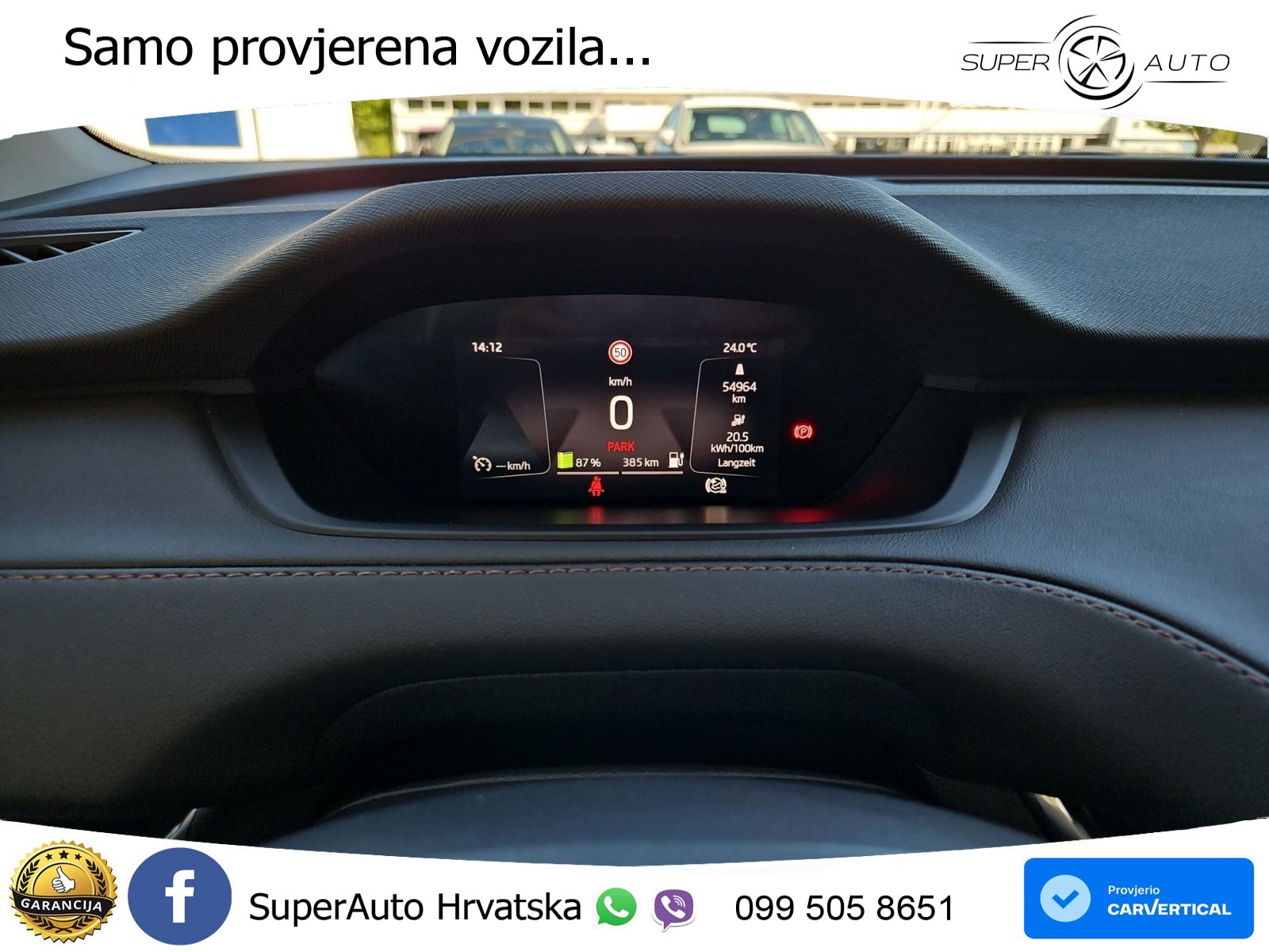 Škoda Enyaq iV 80x 82 kWh (265 KS) AWD LED+GR SJED+ACC