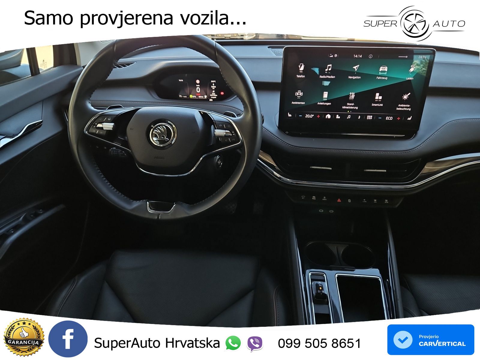 Škoda Enyaq iV 80x 82 kWh (265 KS) AWD LED+GR SJED+ACC