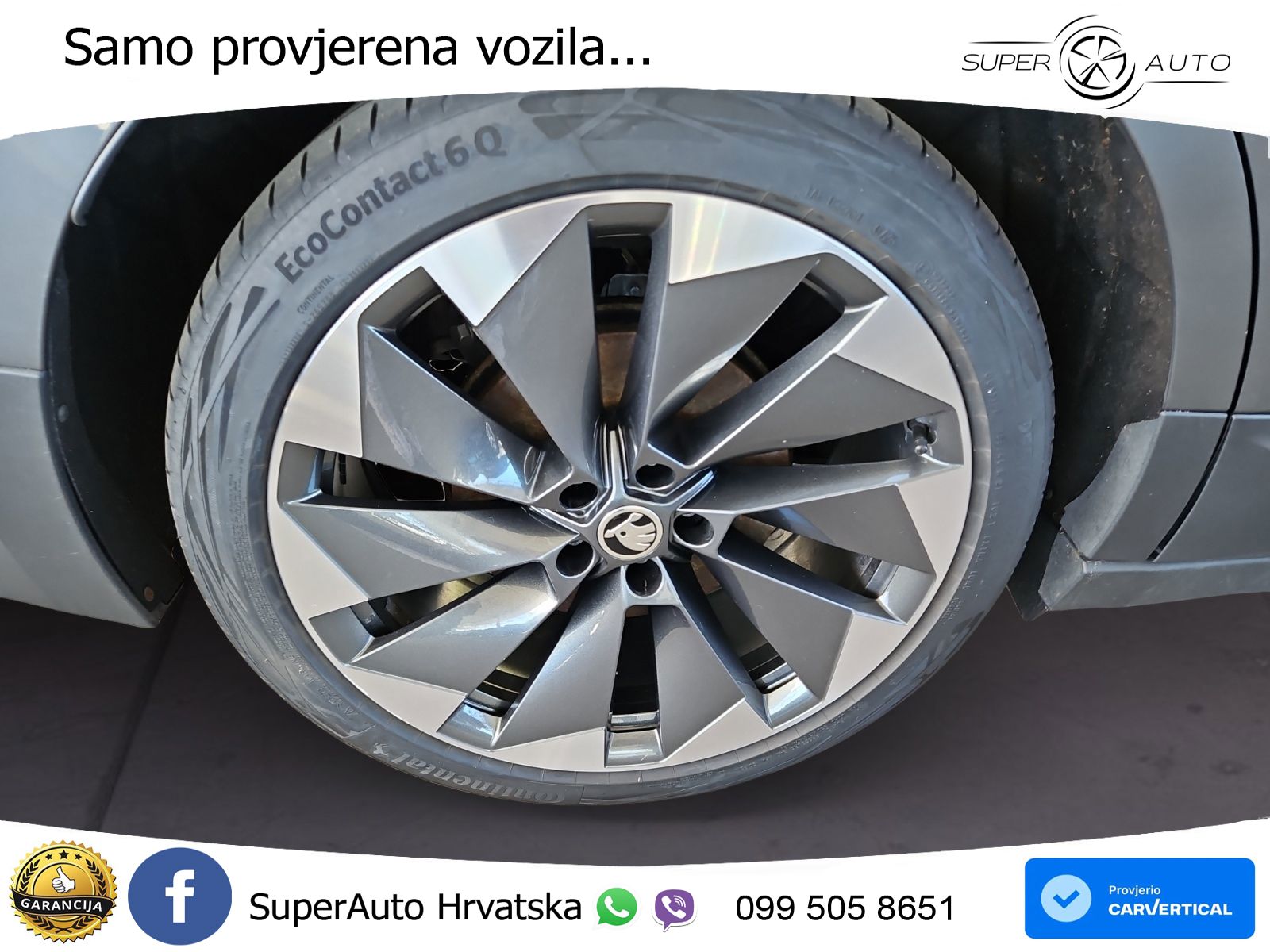 Škoda Enyaq iV 80x 82 kWh (265 KS) AWD LED+GR SJED+ACC