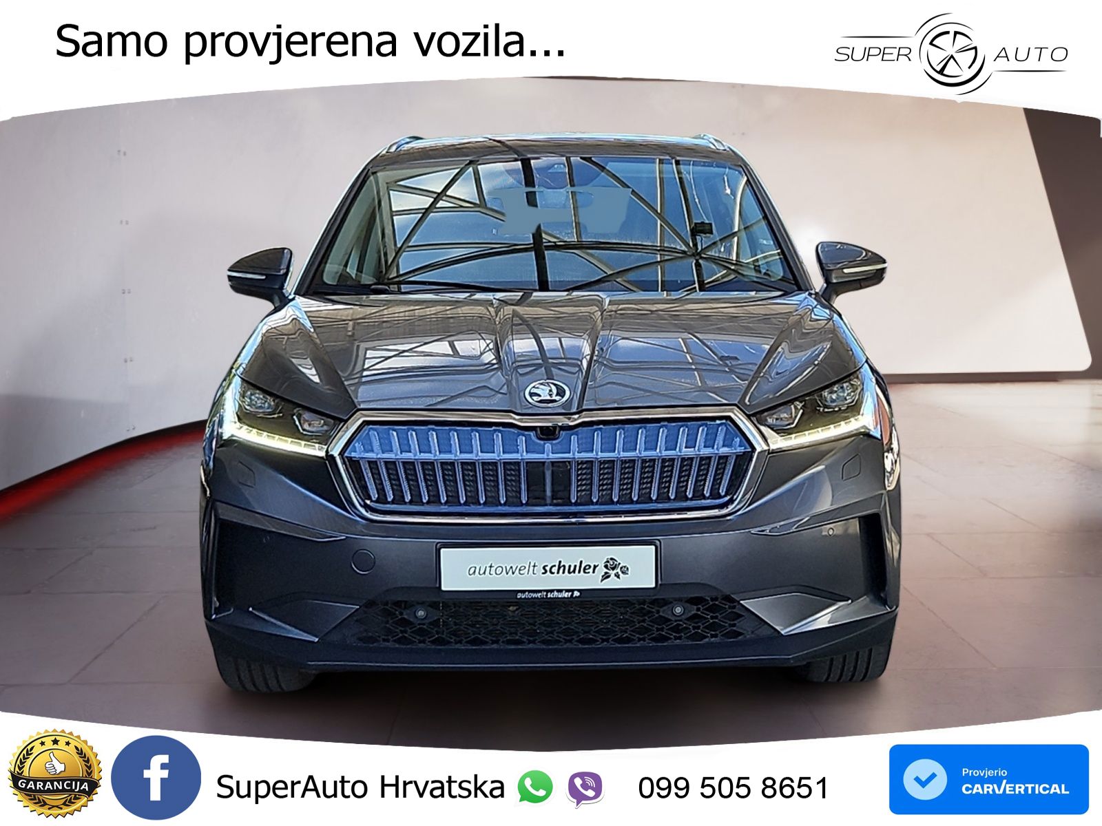 Škoda Enyaq iV 80x 82 kWh (265 KS) AWD LED+GR SJED+ACC